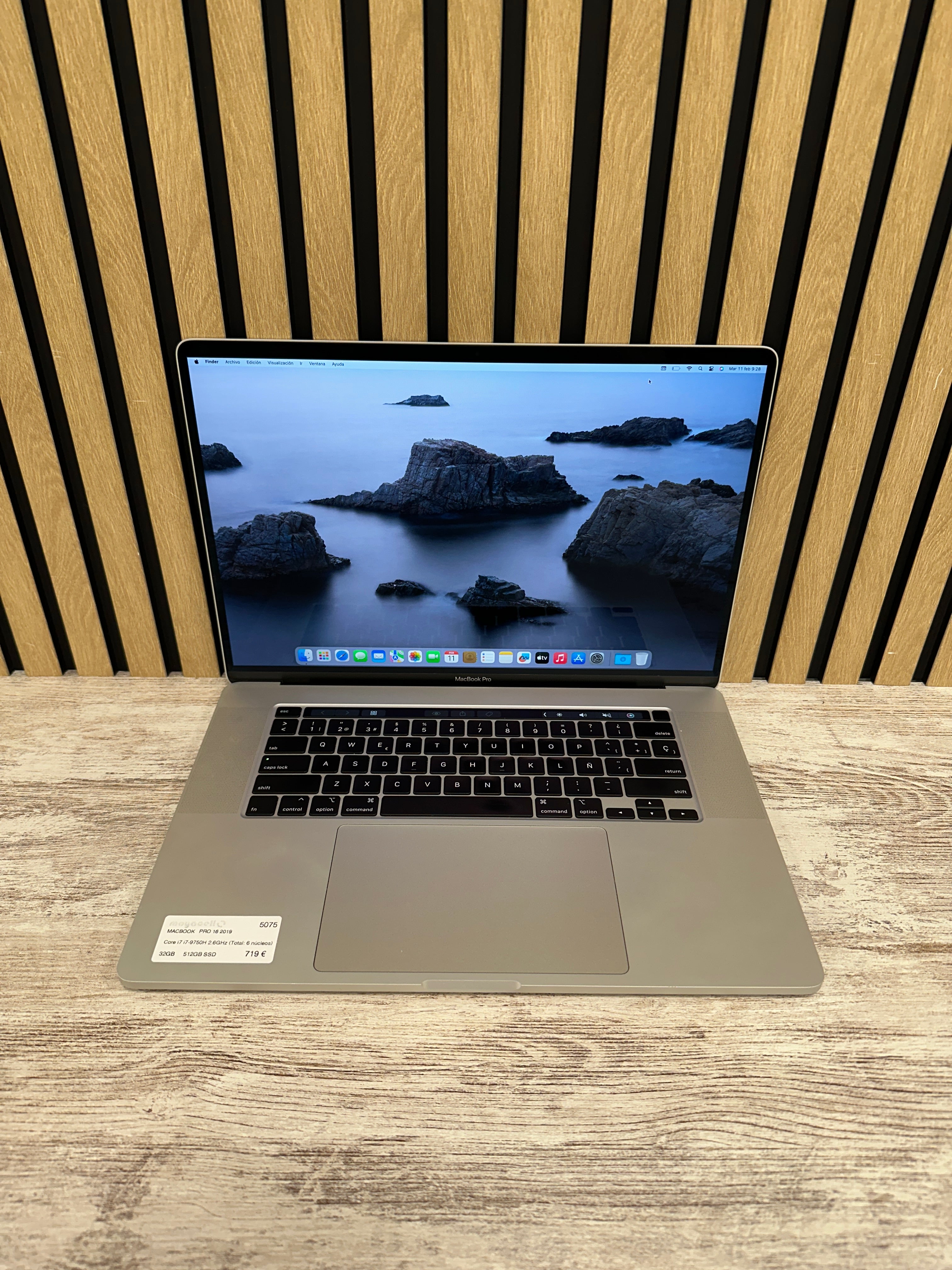 MacBook Pro 16" 2019 i7 32gb 512gb SSD