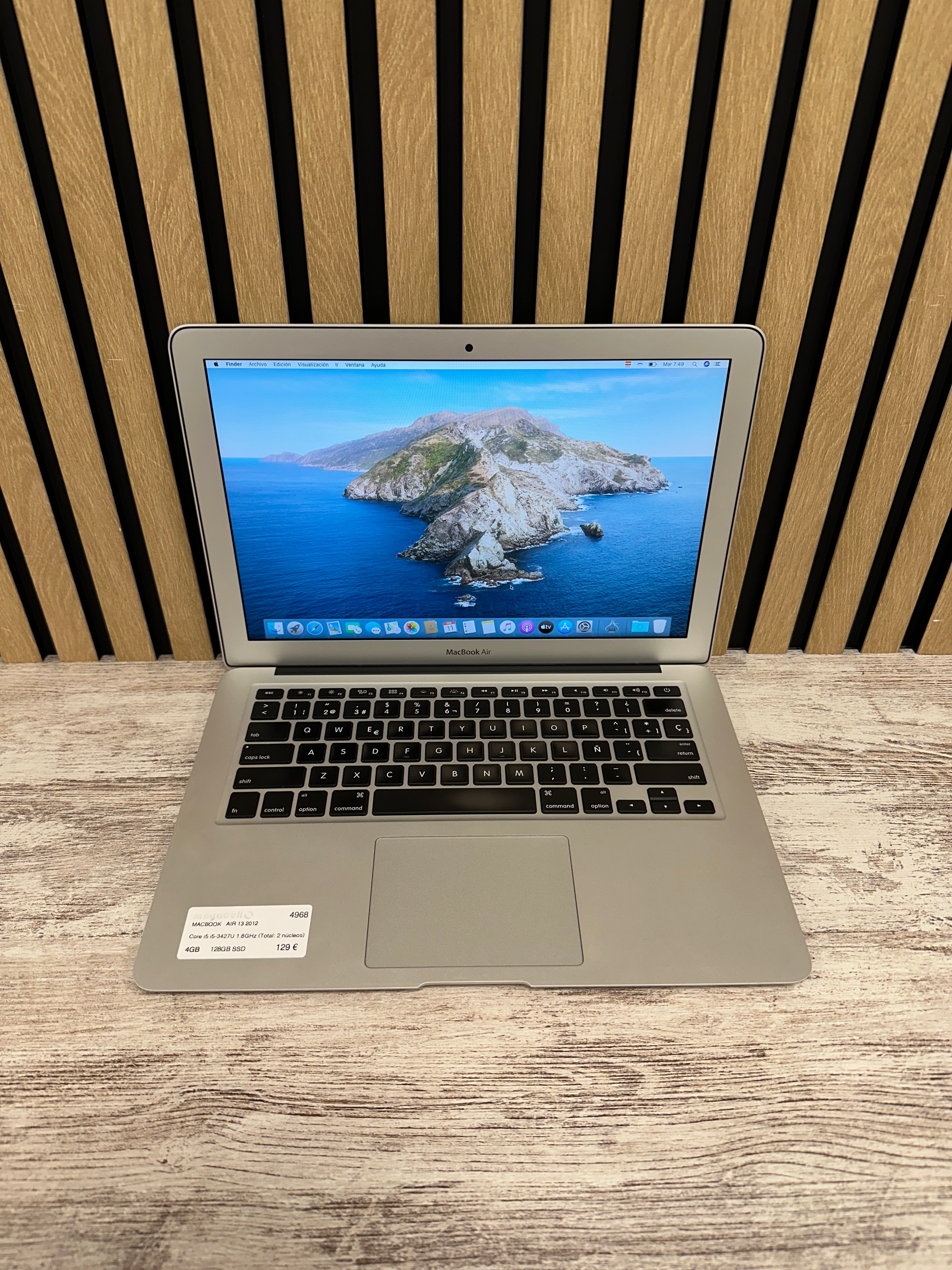 MacBook Air 13" 2012 i5 4gb 128gb SSD