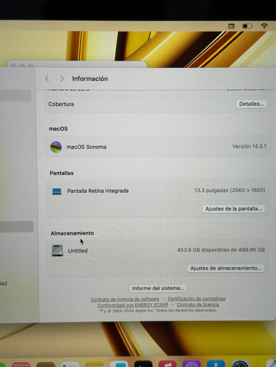 MacBook Pro 13" 2018 TB i5 16gb 512gb SSD