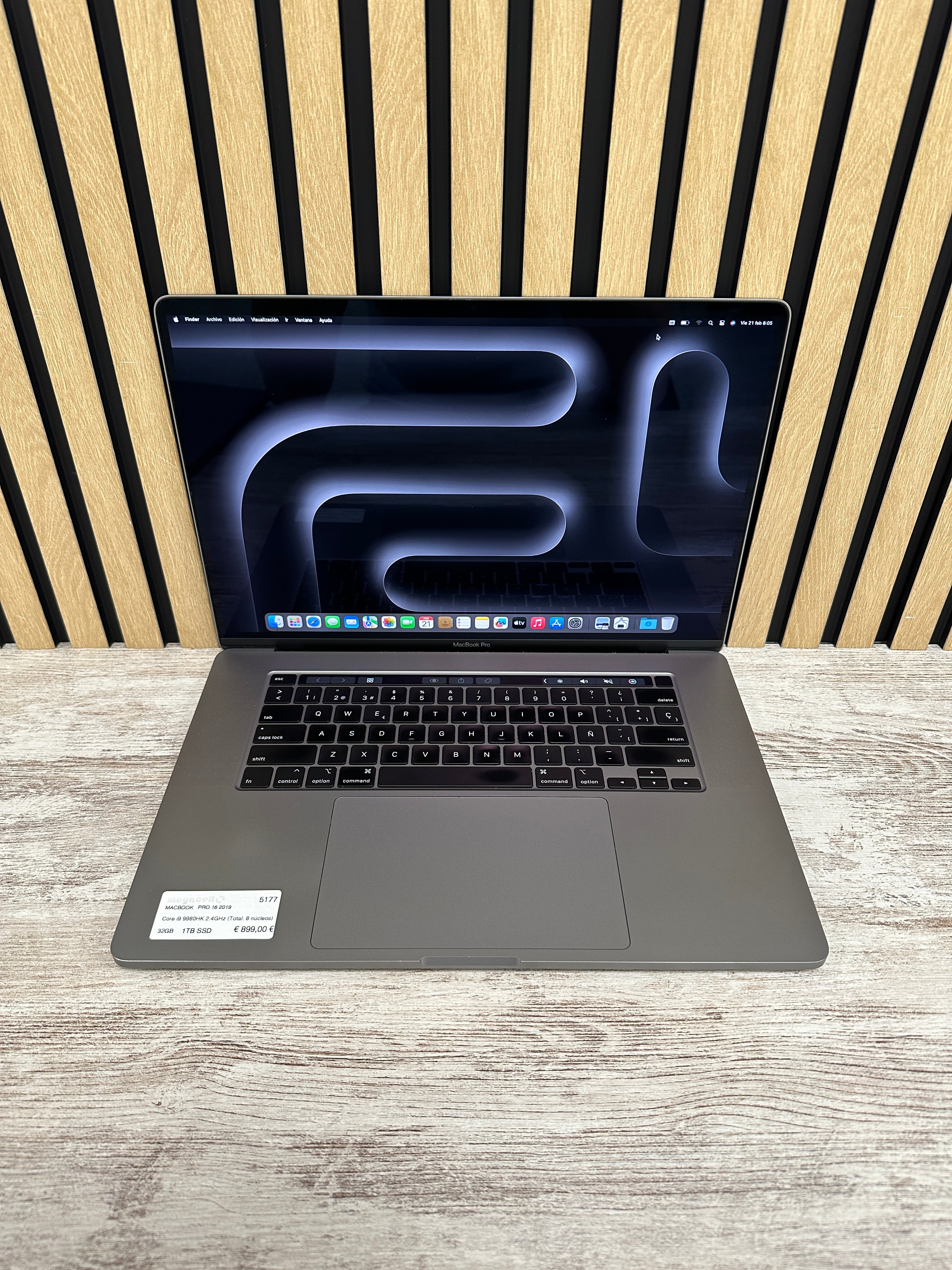 MacBook Pro 16" 2019 i9 32gb 1tb SSD