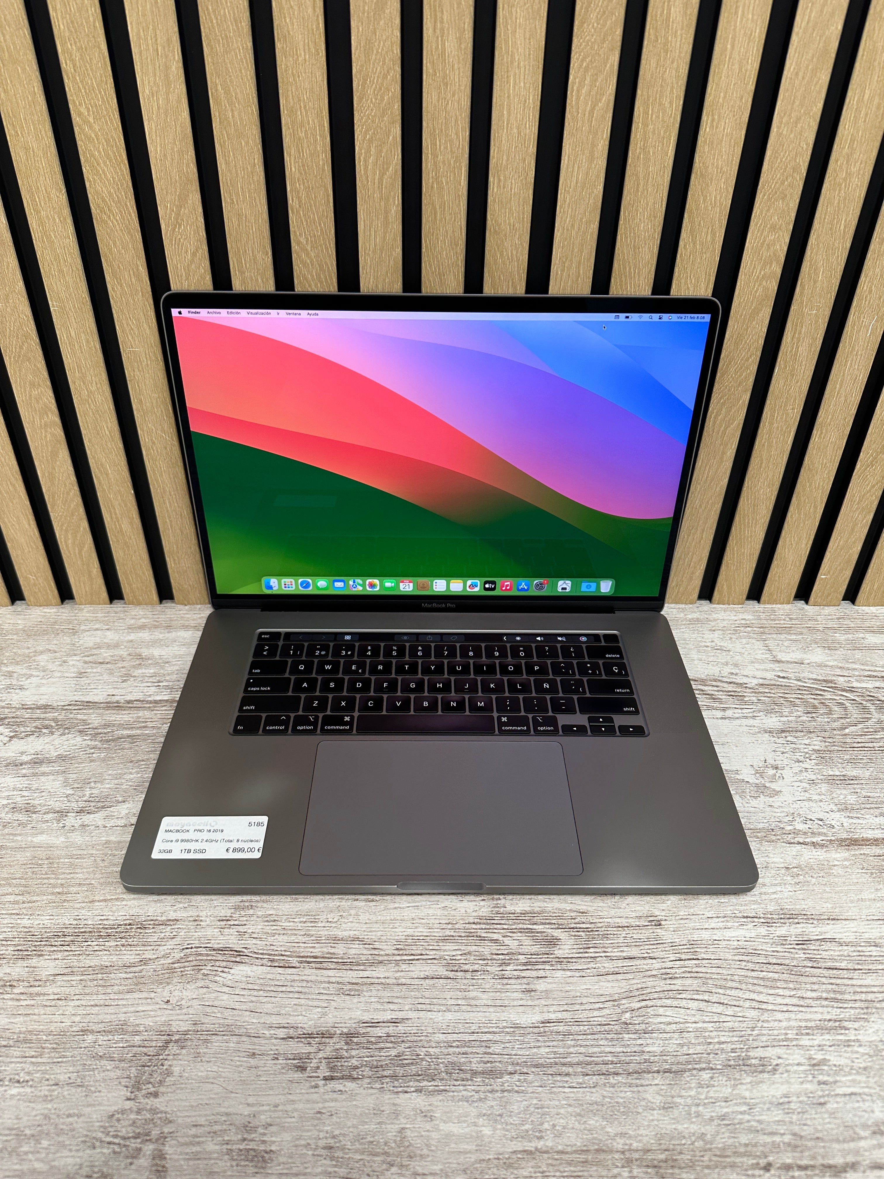 MacBook Pro 16" 2019 i9 32gb 1tb SSD