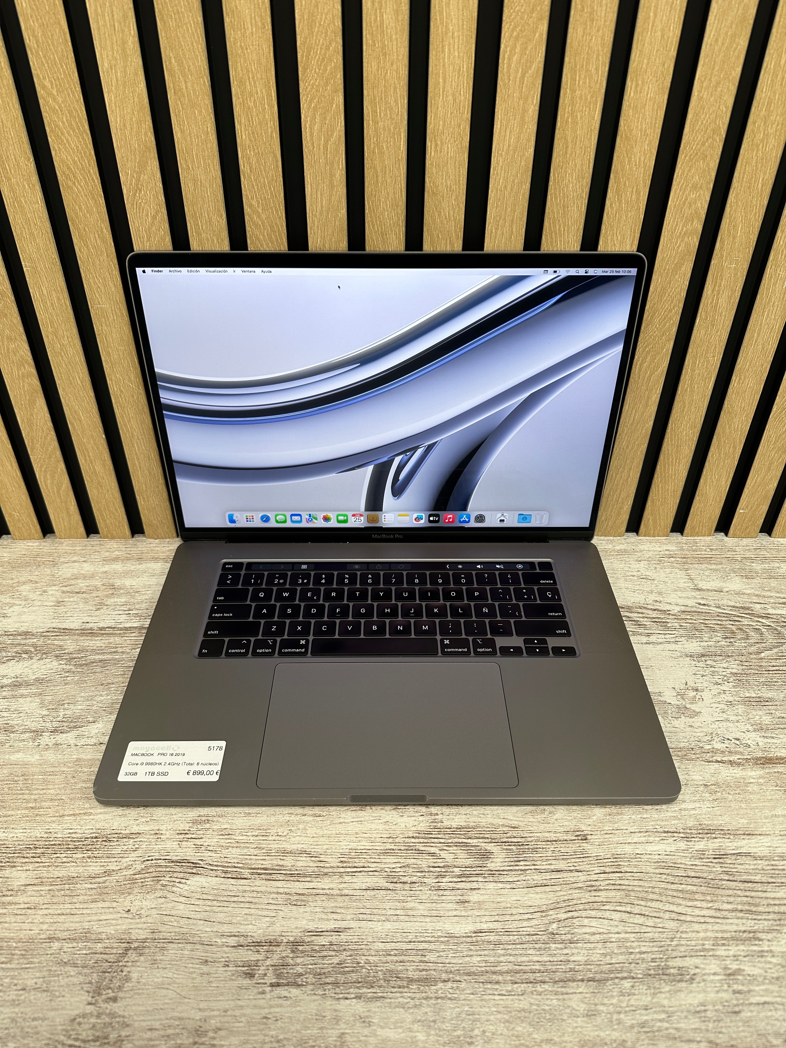 MacBook Pro 16" 2019 i9 32gb 1tb SSD