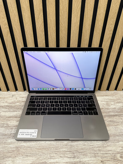 MacBook Pro 13" 2018 TB i5 16gb 256gb SSD