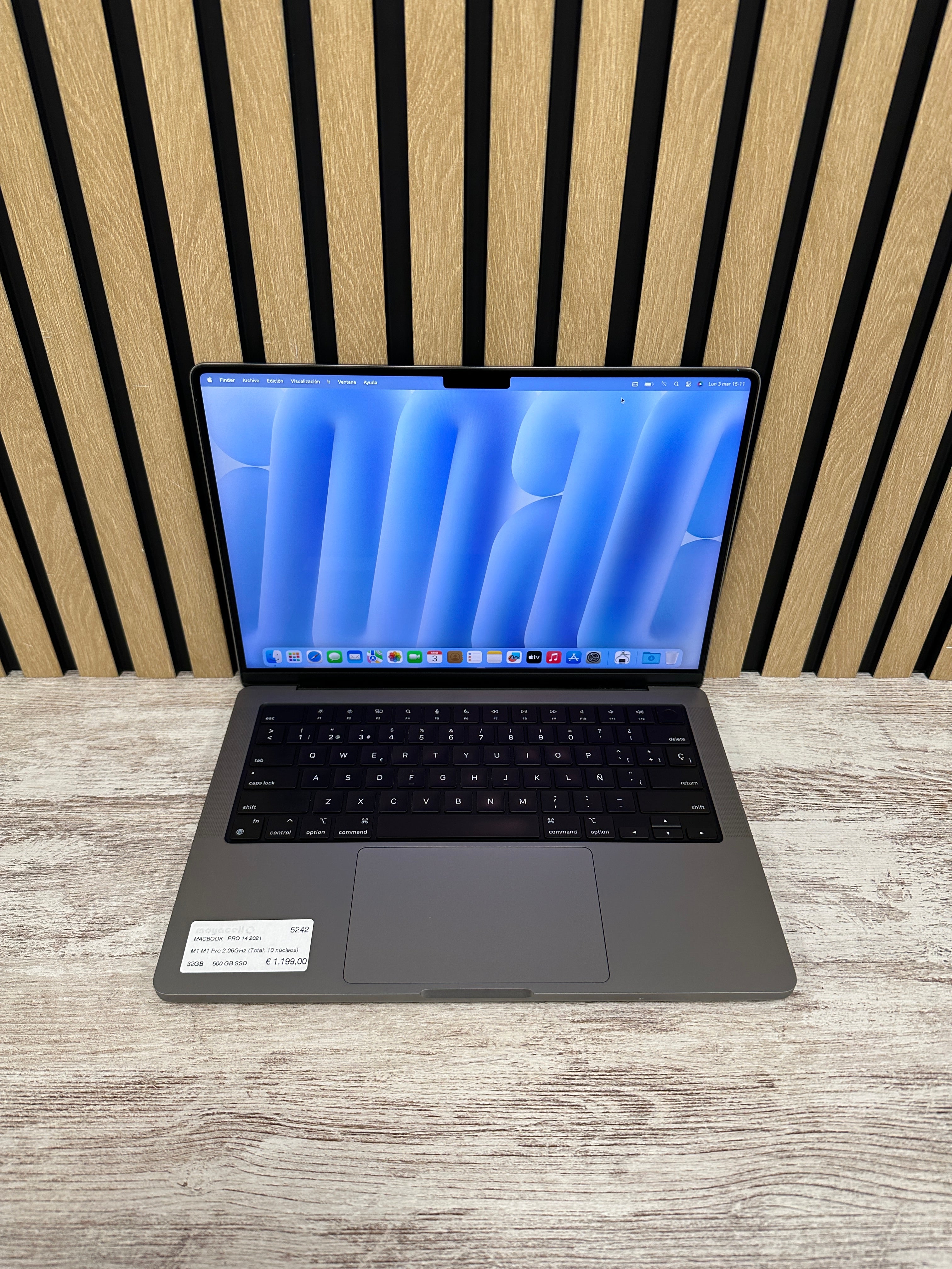 MacBook Pro 14" 2021 M1 PRO 32gb 500gb SSD