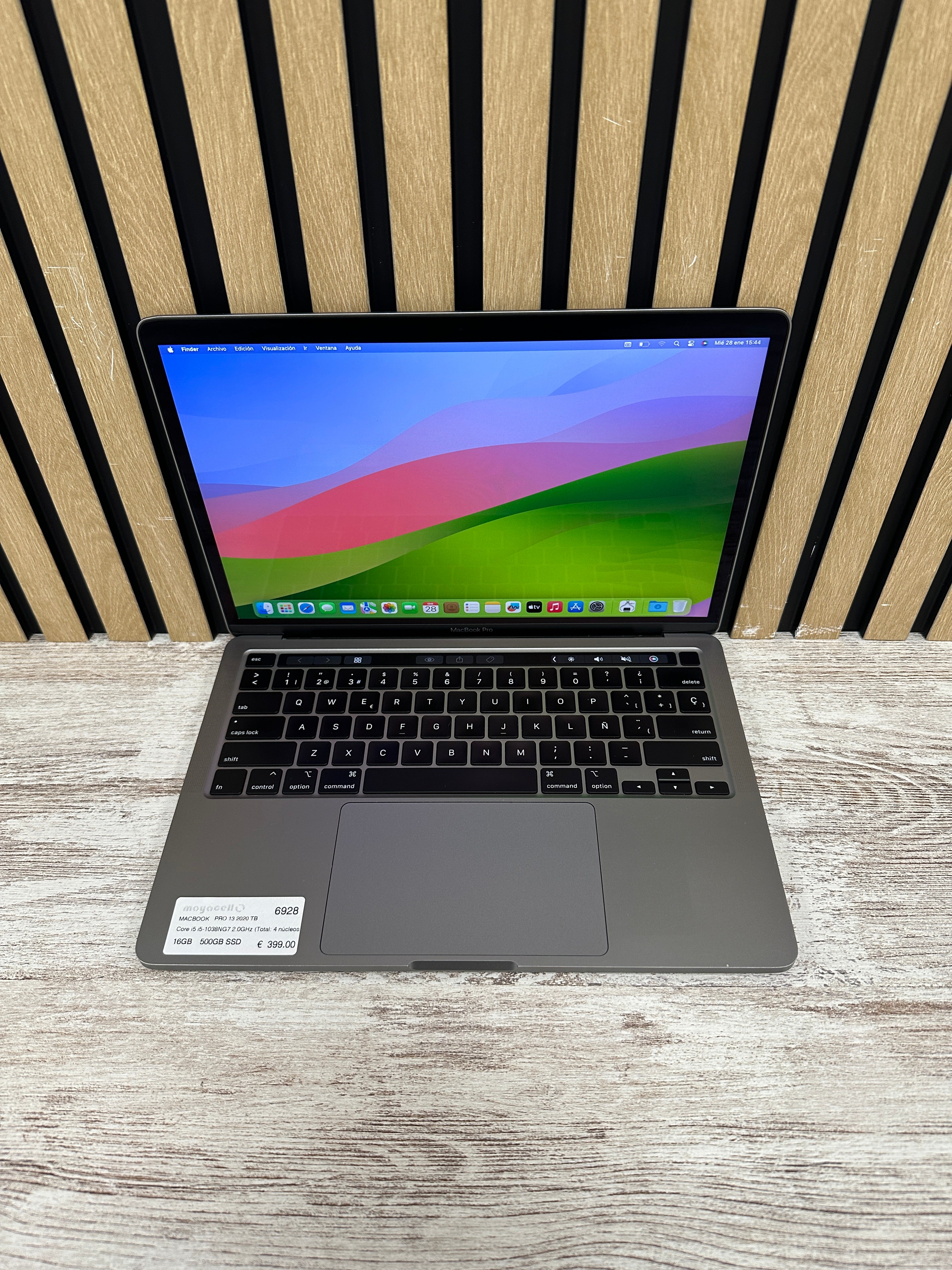 MacBook Pro 13" 2020 TB i5 16gb 500gb SSD - Moyacell