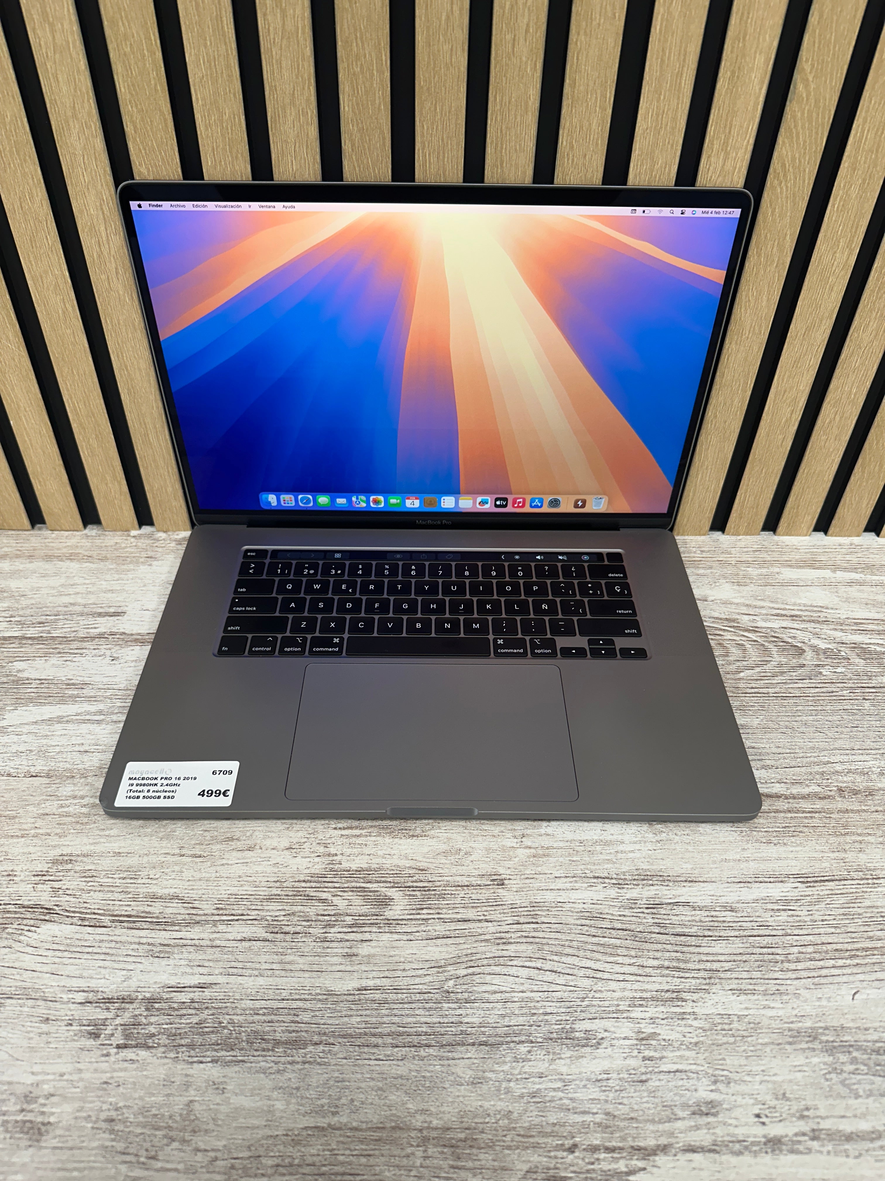 MacBook Pro 16" 2019 i9 16gb 500gb SSD - Moyacell