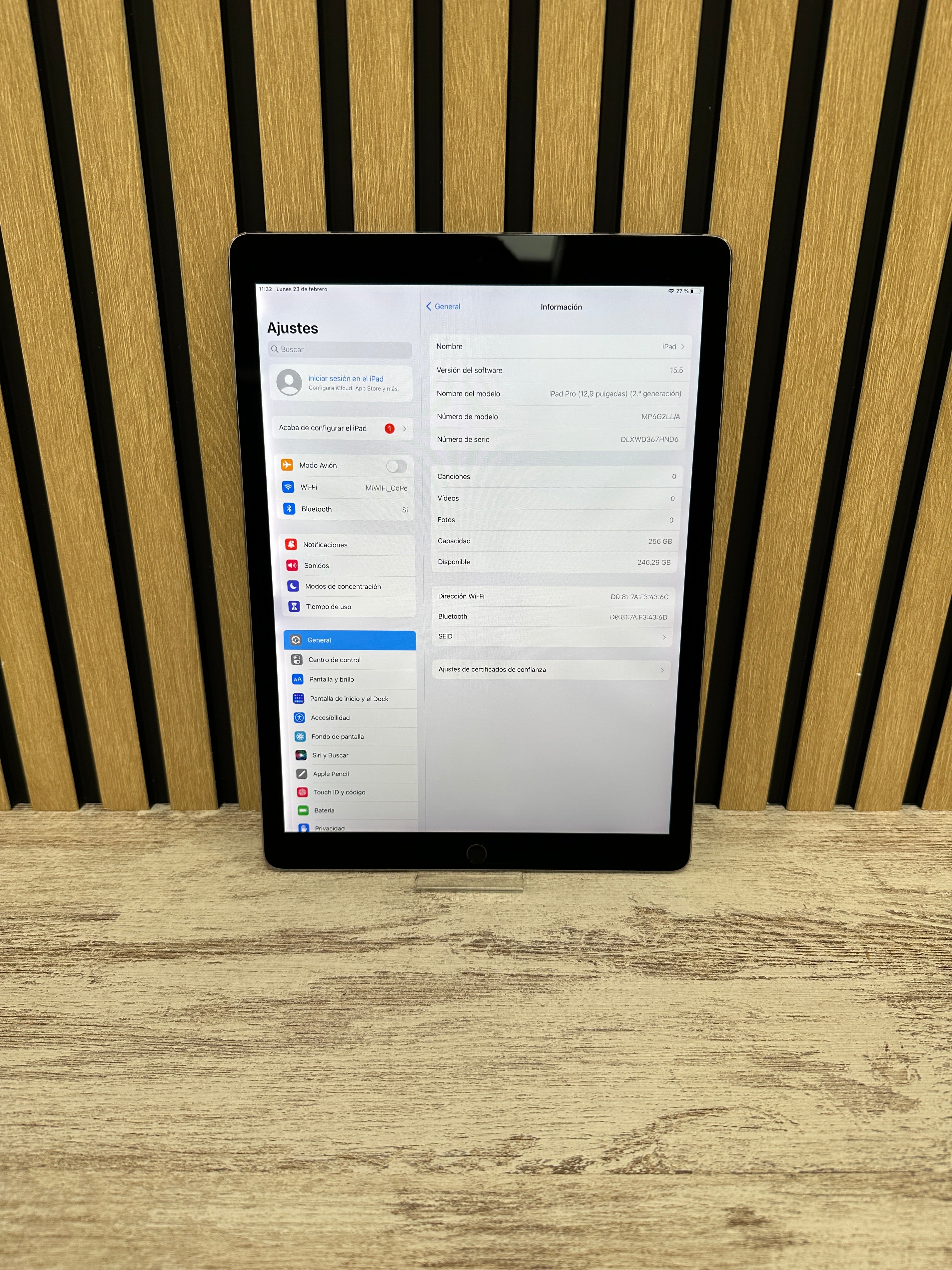iPad Pro 12.9" 2DA GEN 256GB - Moyacell