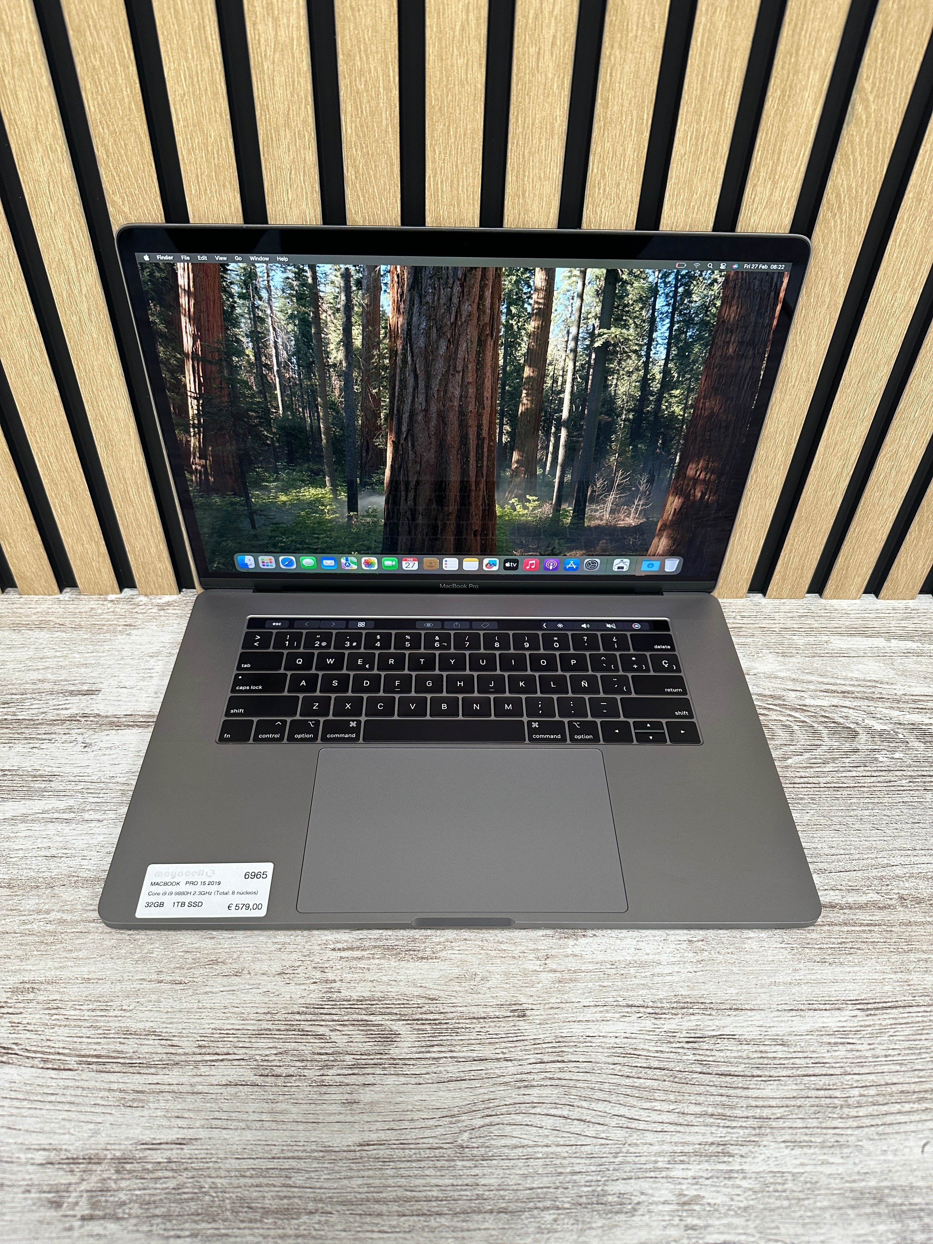 MacBook Pro 15" 2019 i9 32gb 1tb SSD