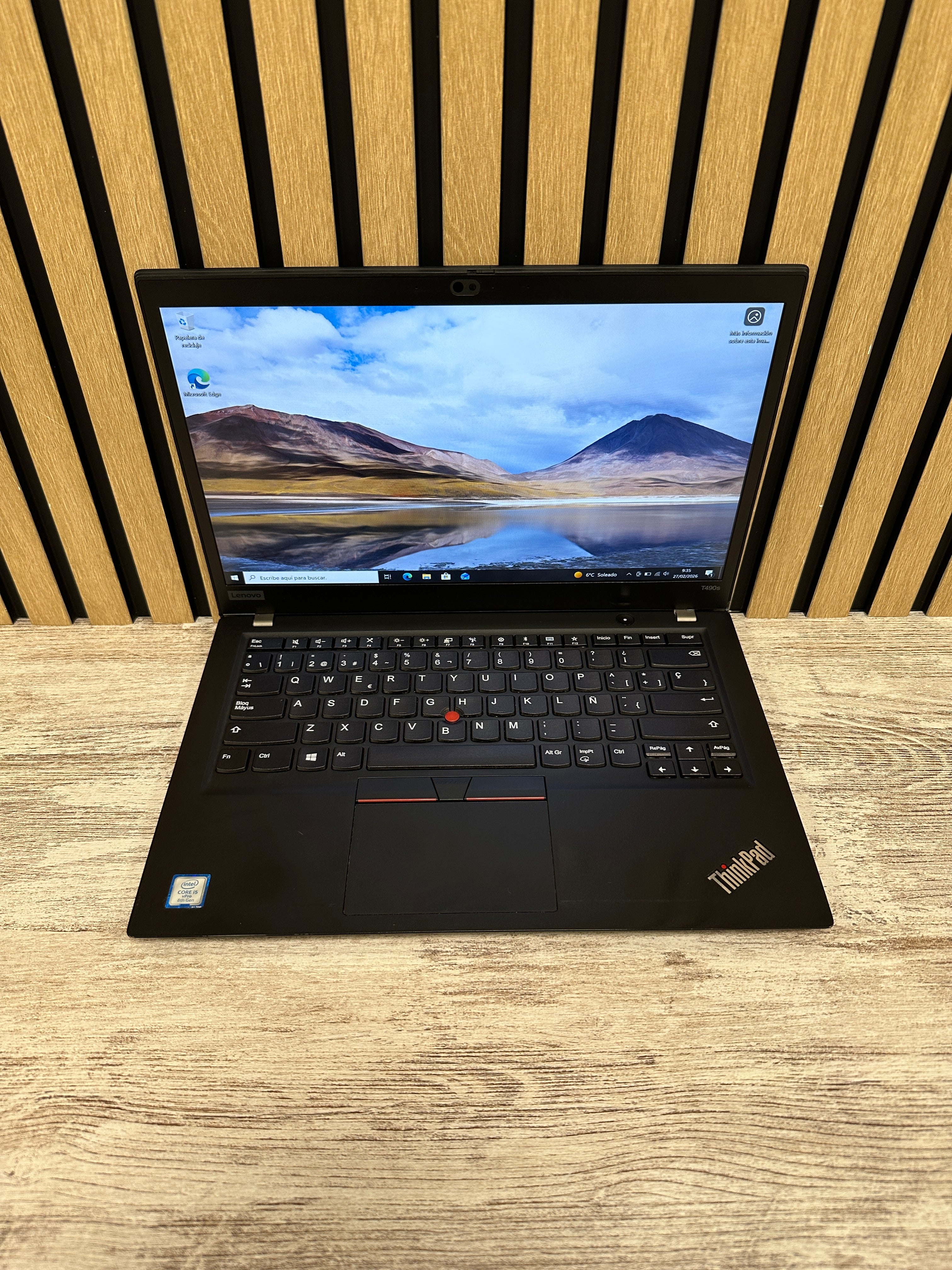 Lenovo Thinkpad T490S i5 8gb 256gb SSD