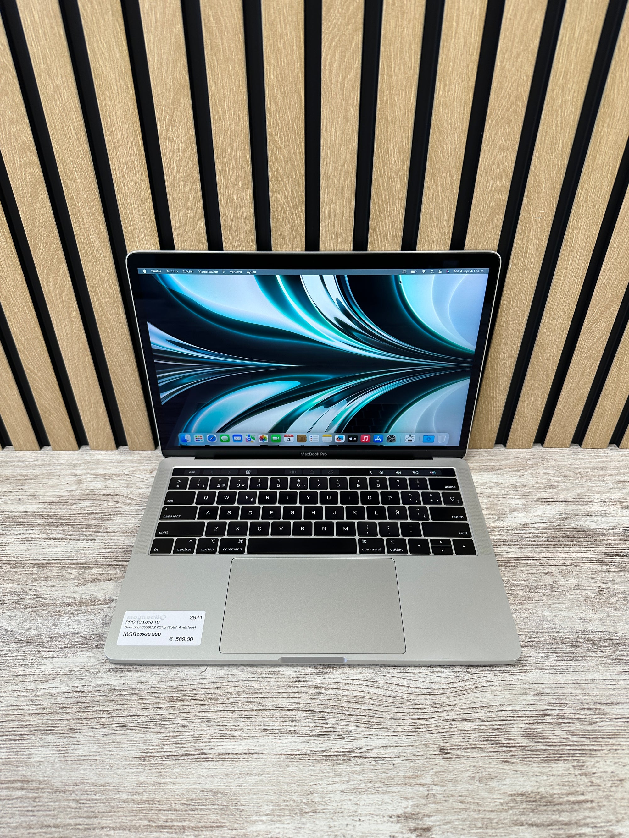 MacBook Pro 13" 2018 TB i7 16gb 500gb SSD