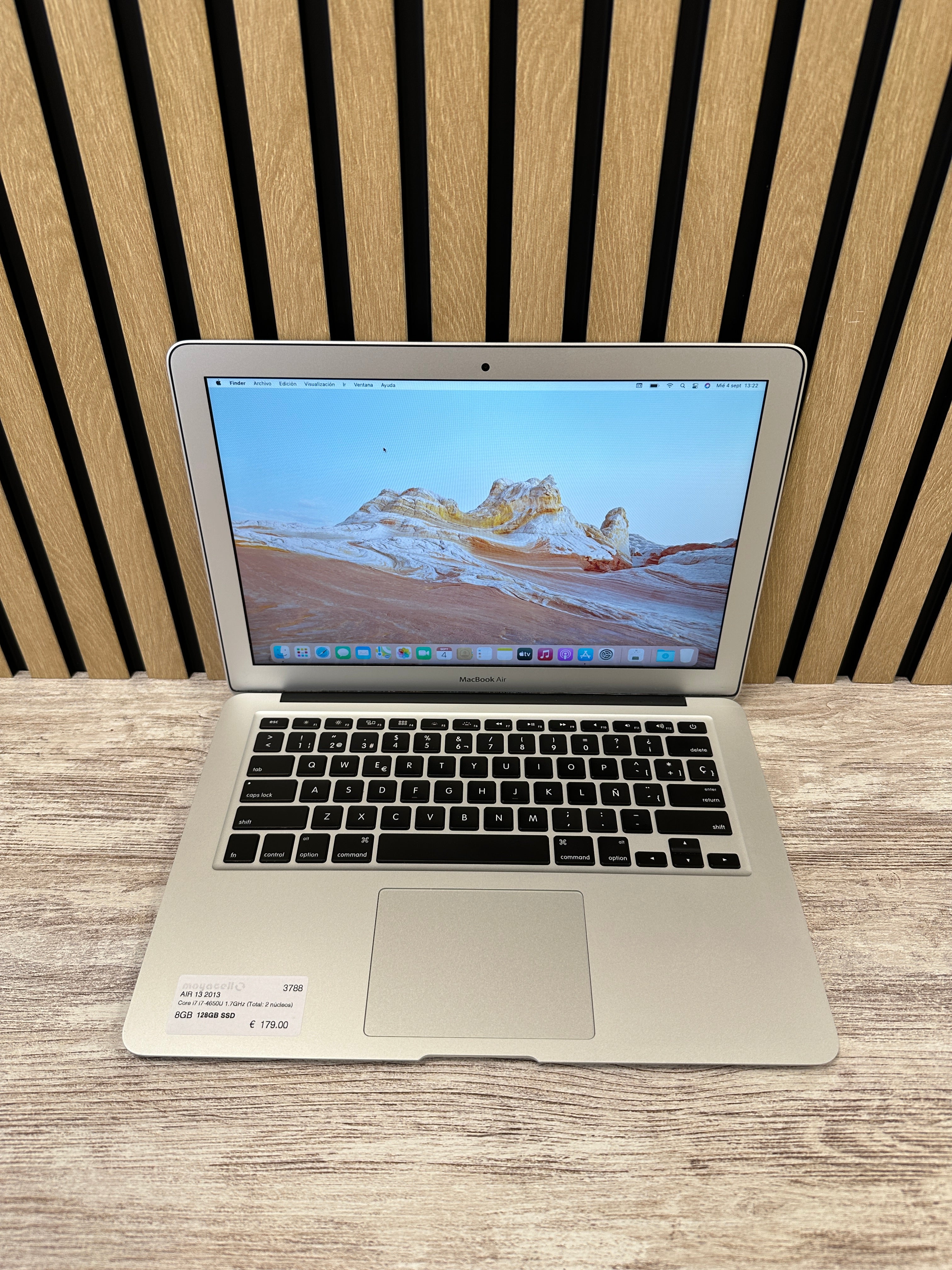 MacBook Air 13" 2013 i7 8gb 128gb SSD