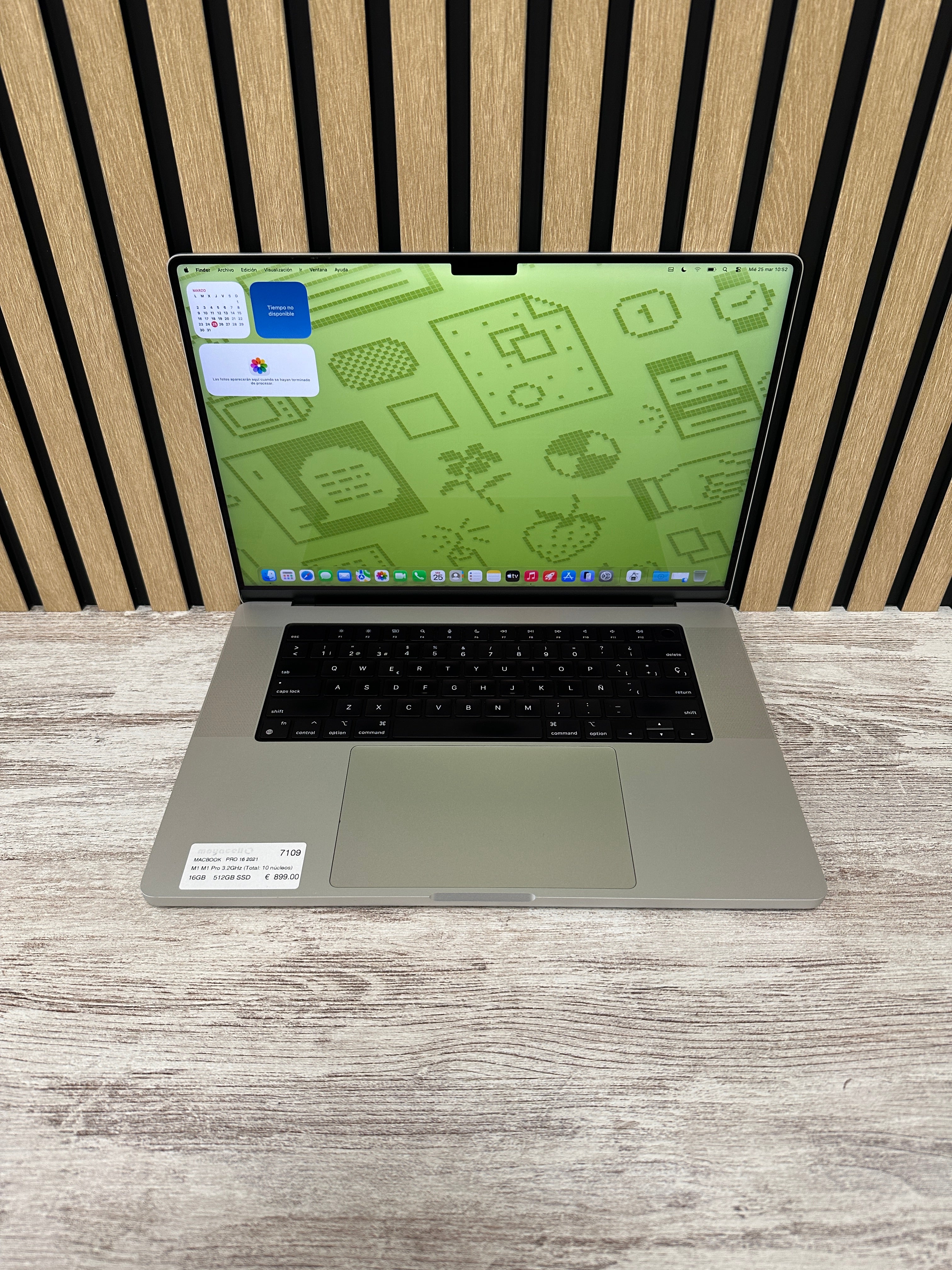 MacBook Pro 16" 2021 M1 PRO 16gb 512gb SSD