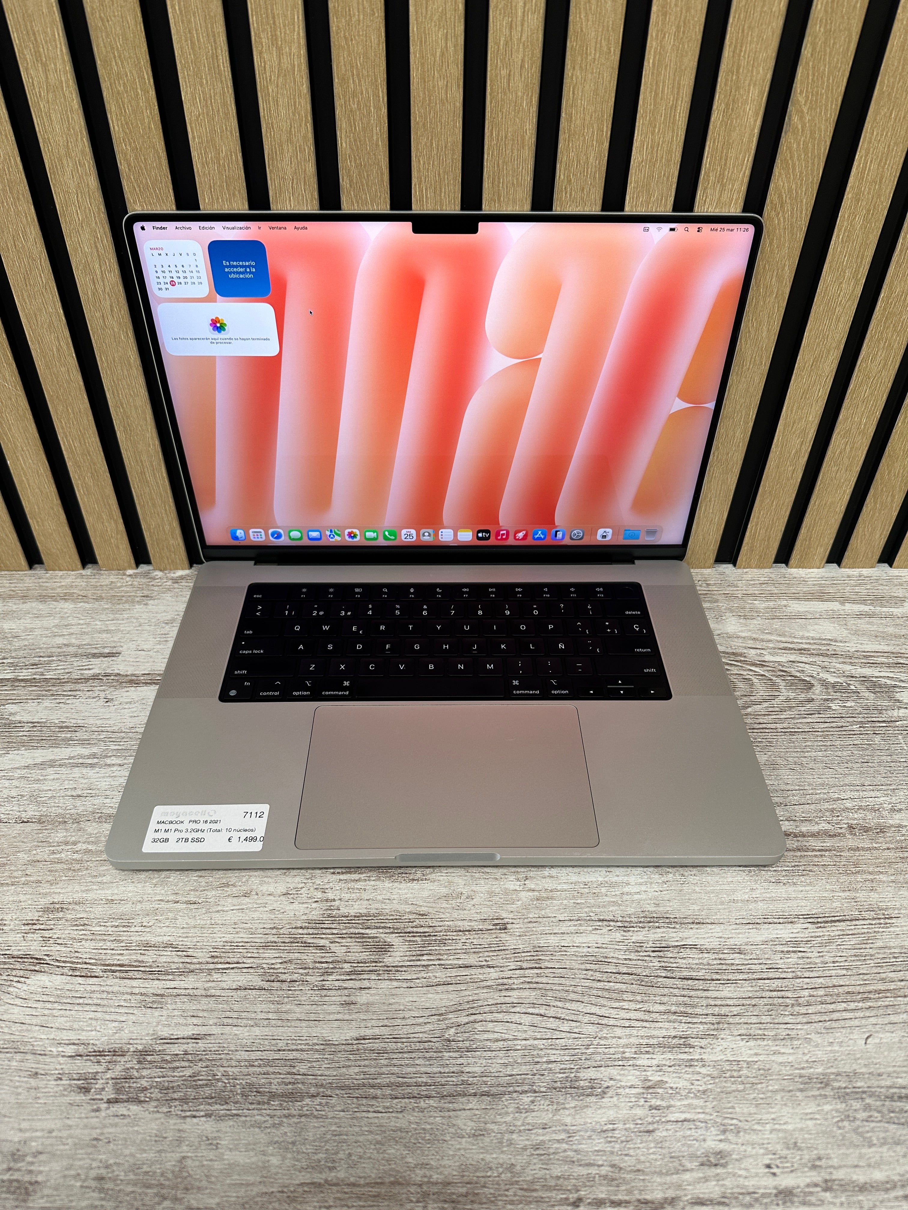 MacBook Pro 16" 2021 M1 PRO 32gb 2tb SSD
