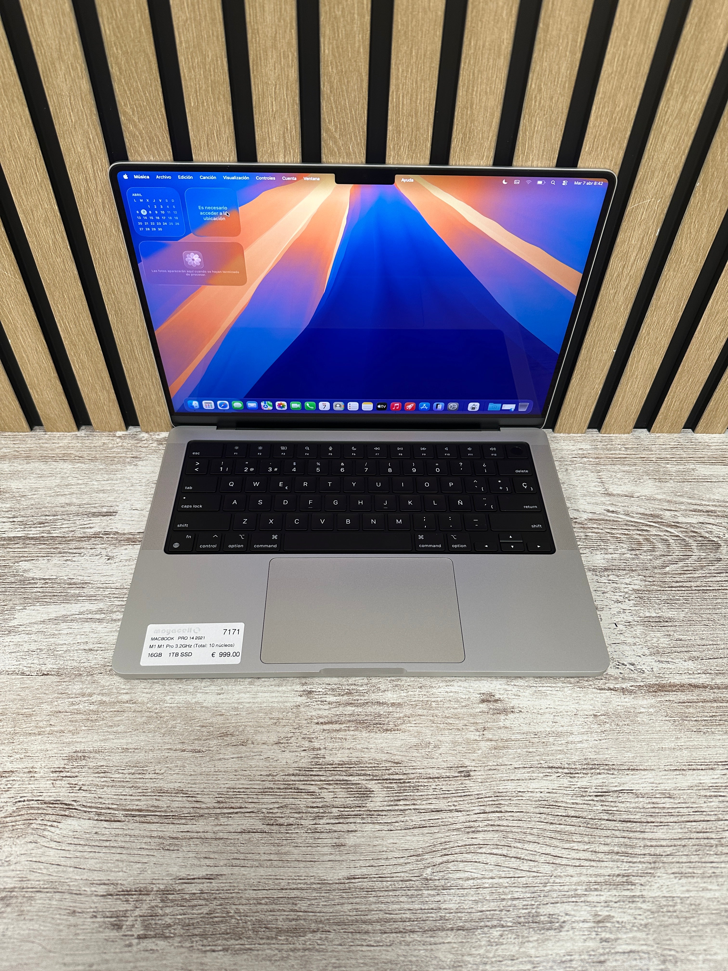 MacBook Pro 14" 2021 M1 PRO 16gb 1tb SSD