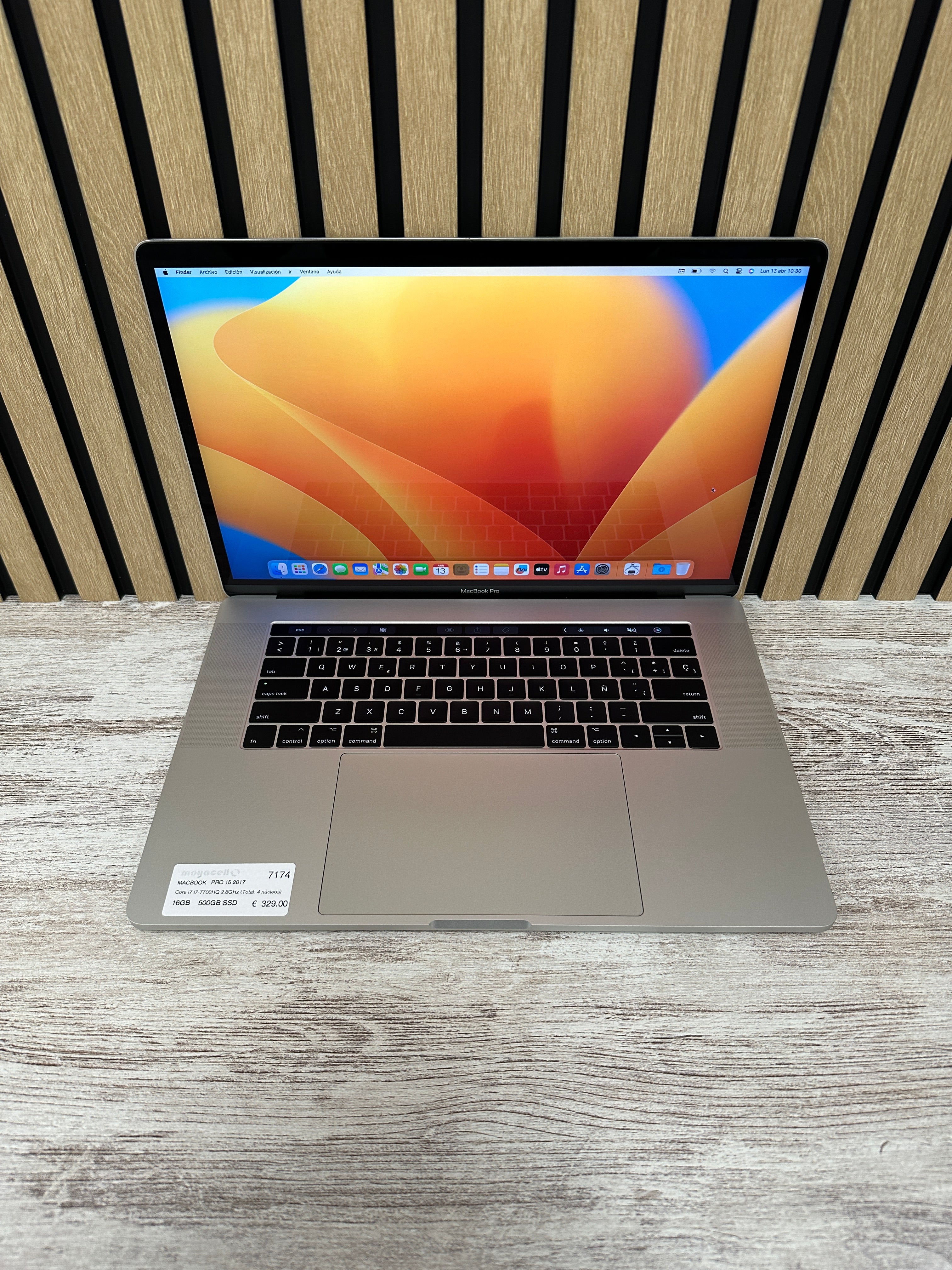 MacBook Pro 15" 2017 i7 16gb 500gb SSD - Moyacell