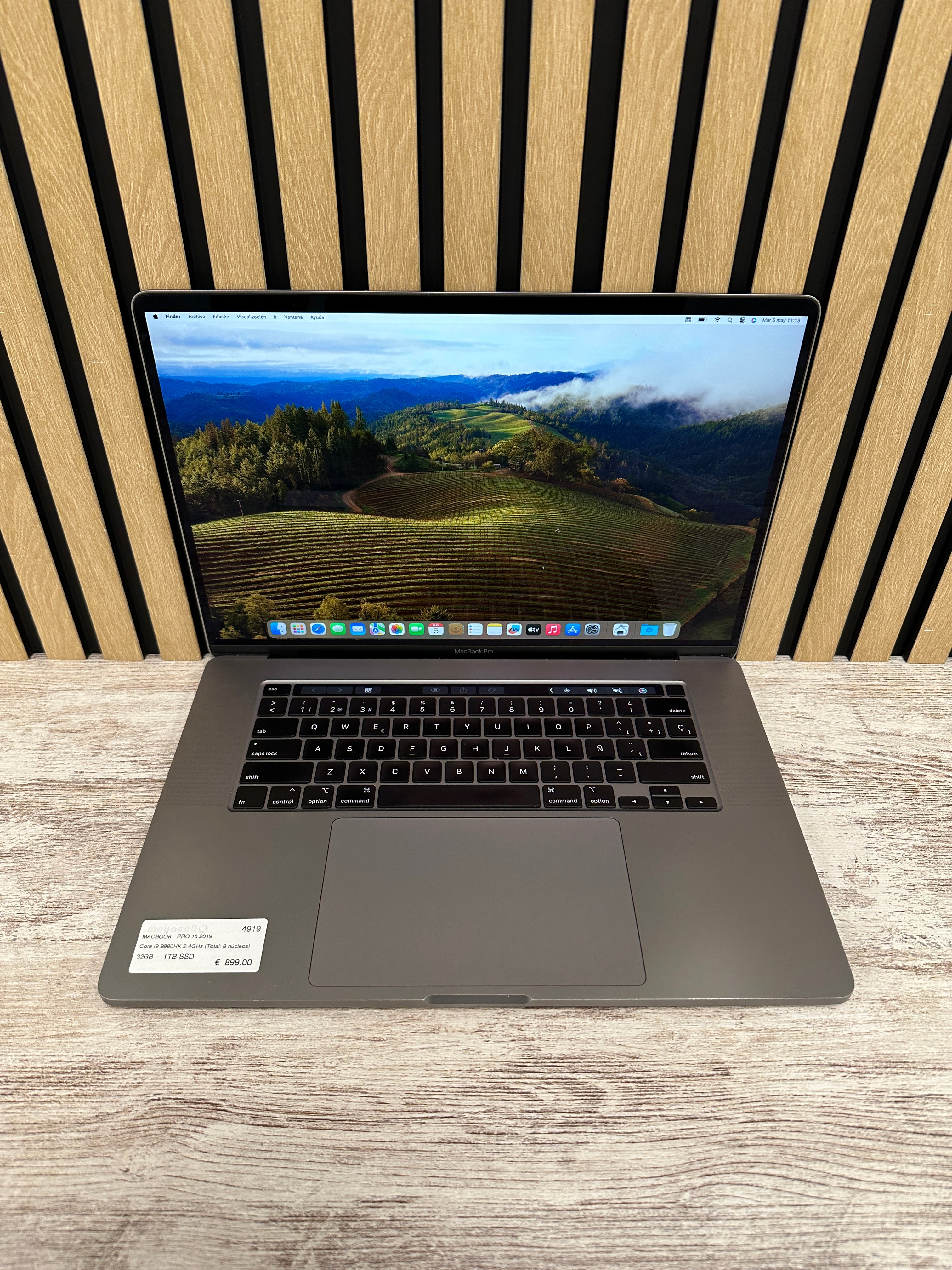 MacBook Pro 16" 2019 i9 32gb 1tb SSD
