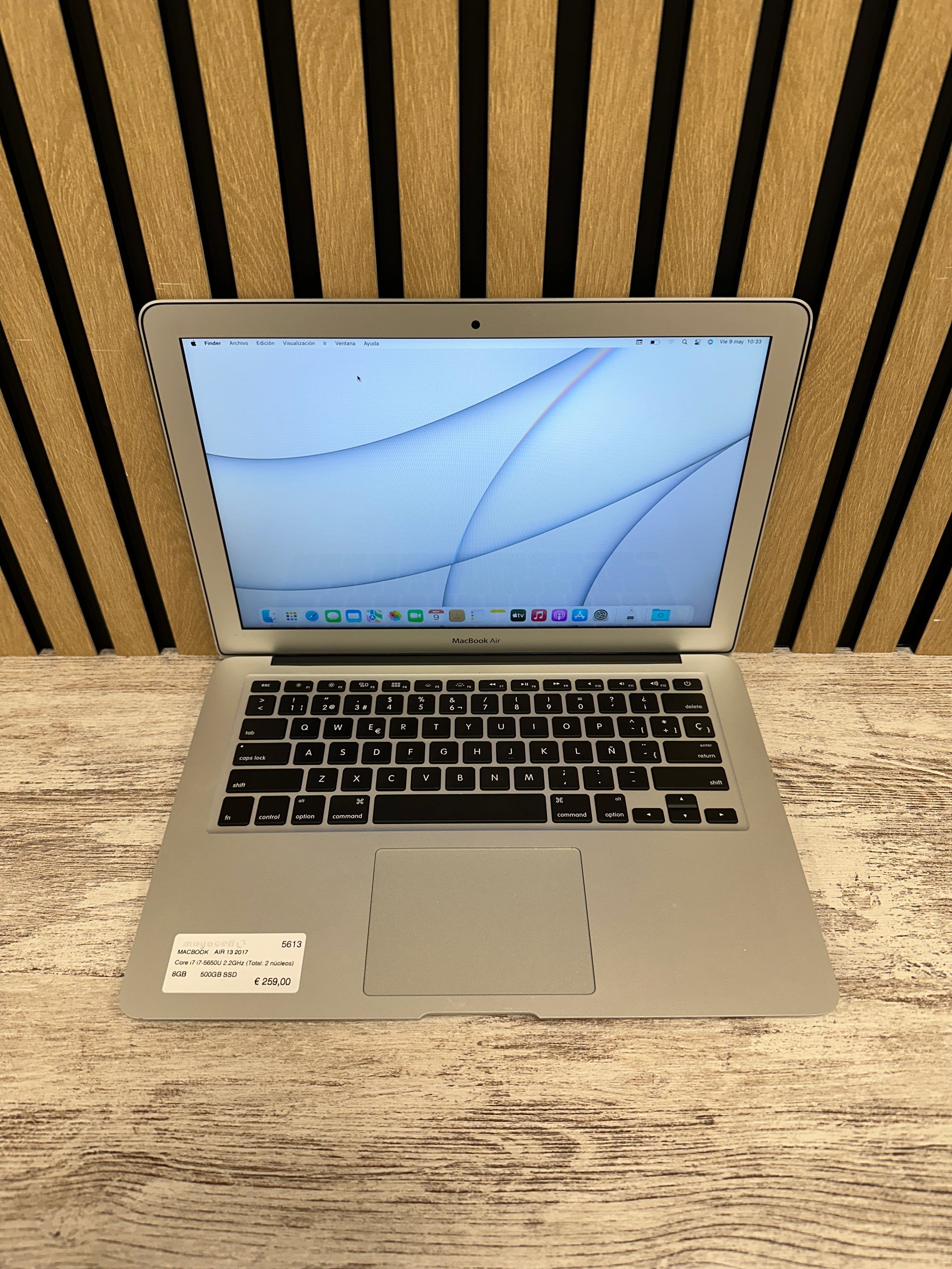 MacBook Air 13" 2017 i7 8gb 500gb SSD