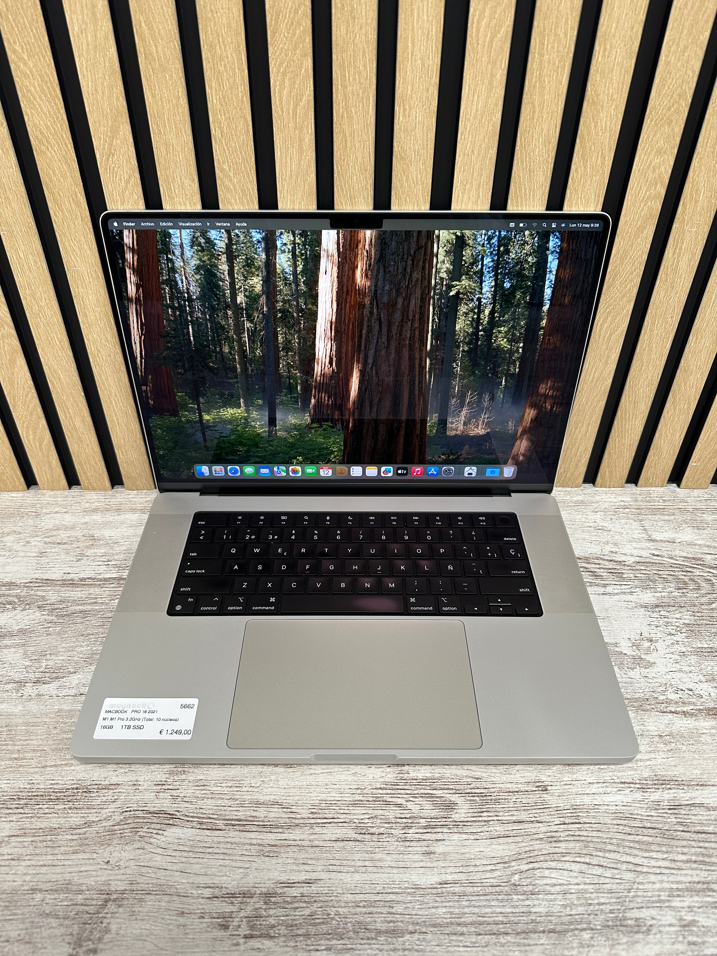 MacBook Pro 16" 2021 M1 PRO 16gb 1tb SSD