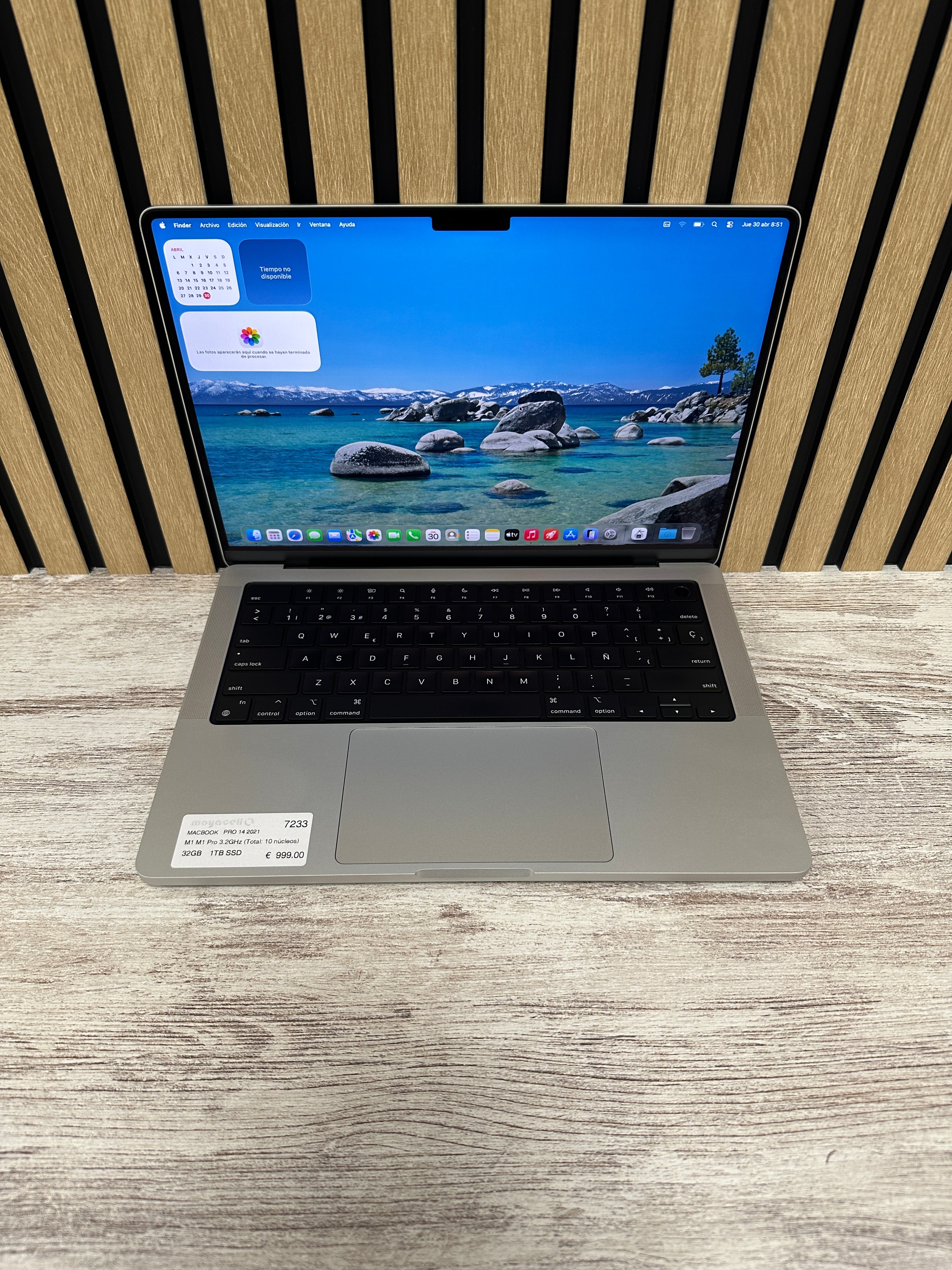 MacBook Pro 14" 2021 M1 PRO 32gb 1tb SSD