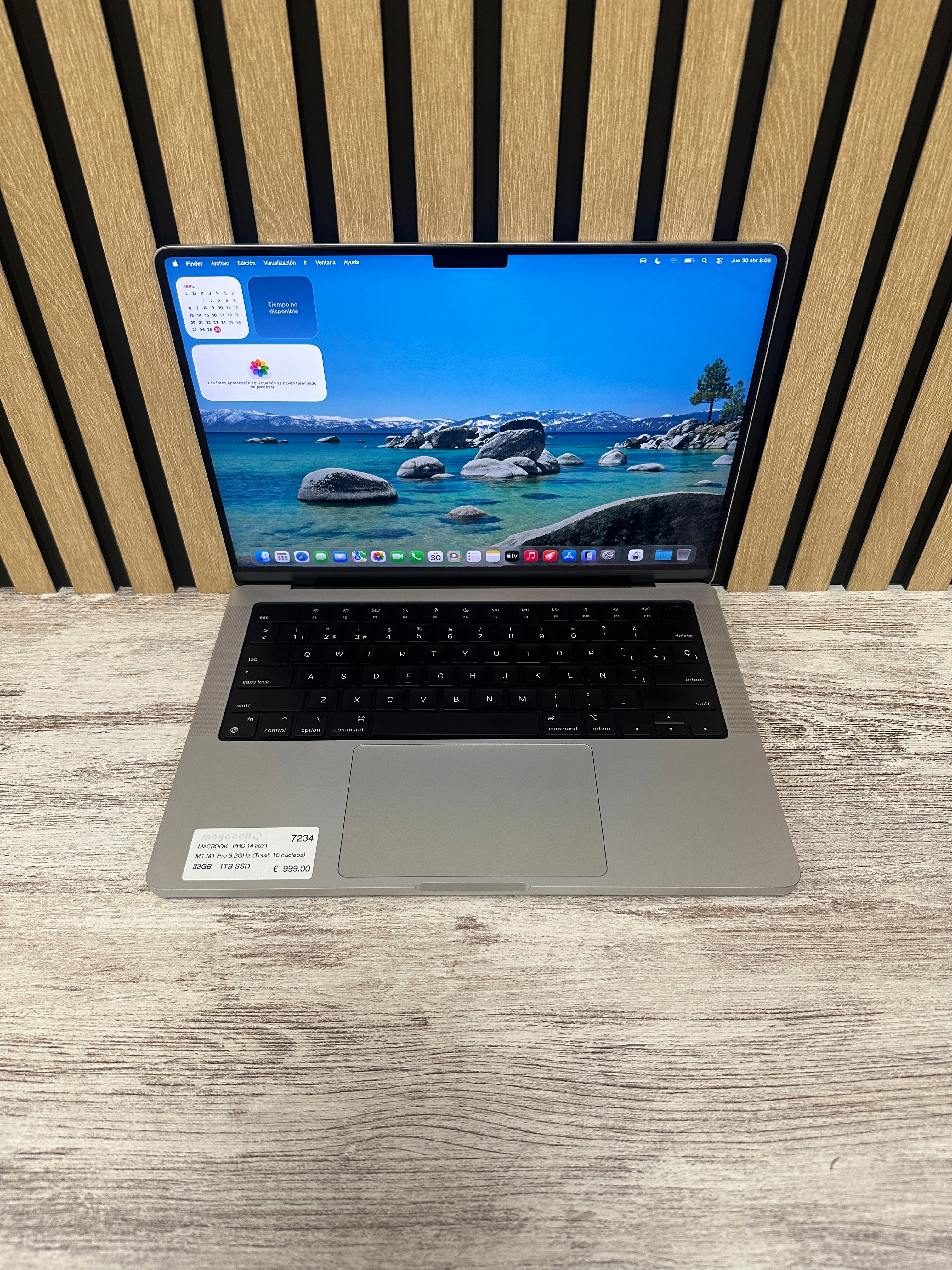 MacBook Pro 14" 2021 M1 PRO 32gb 1tb SSD