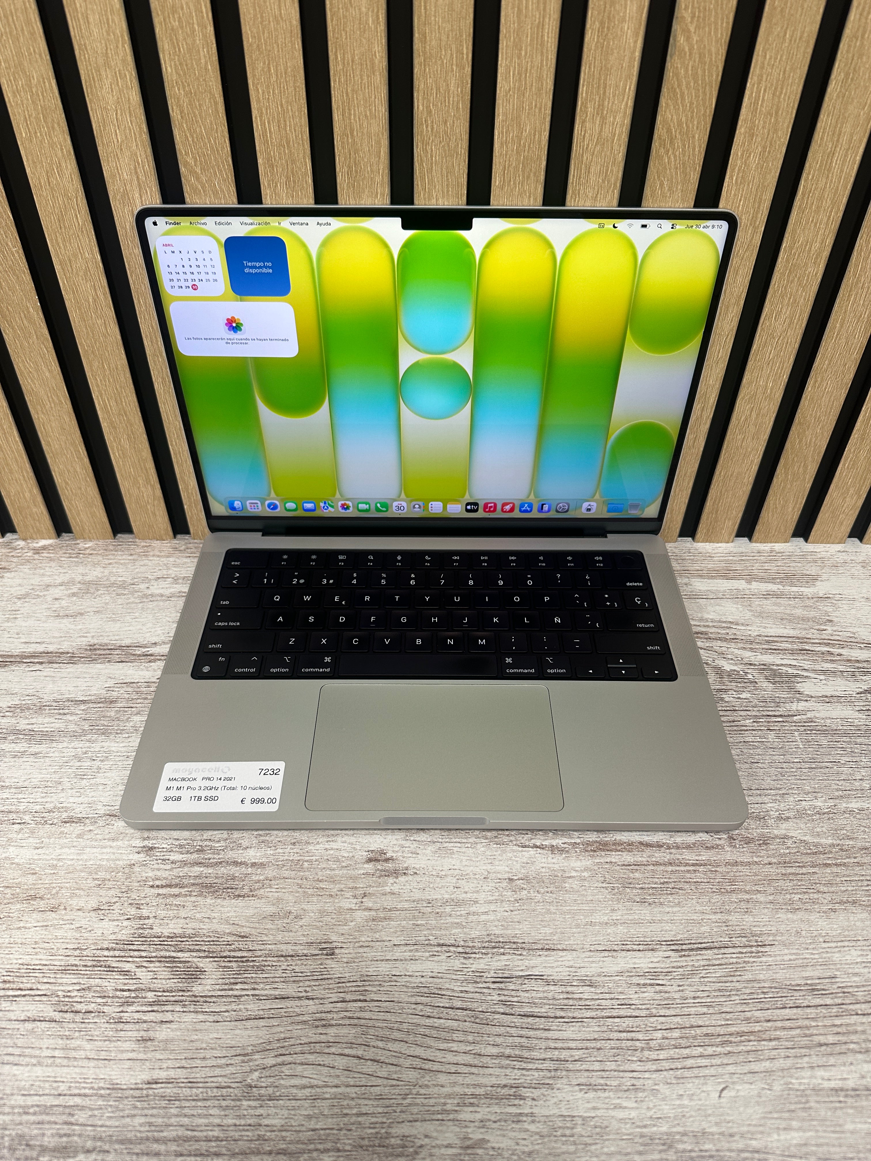 MacBook Pro 14" 2021 M1 PRO 32gb 1tb SSD