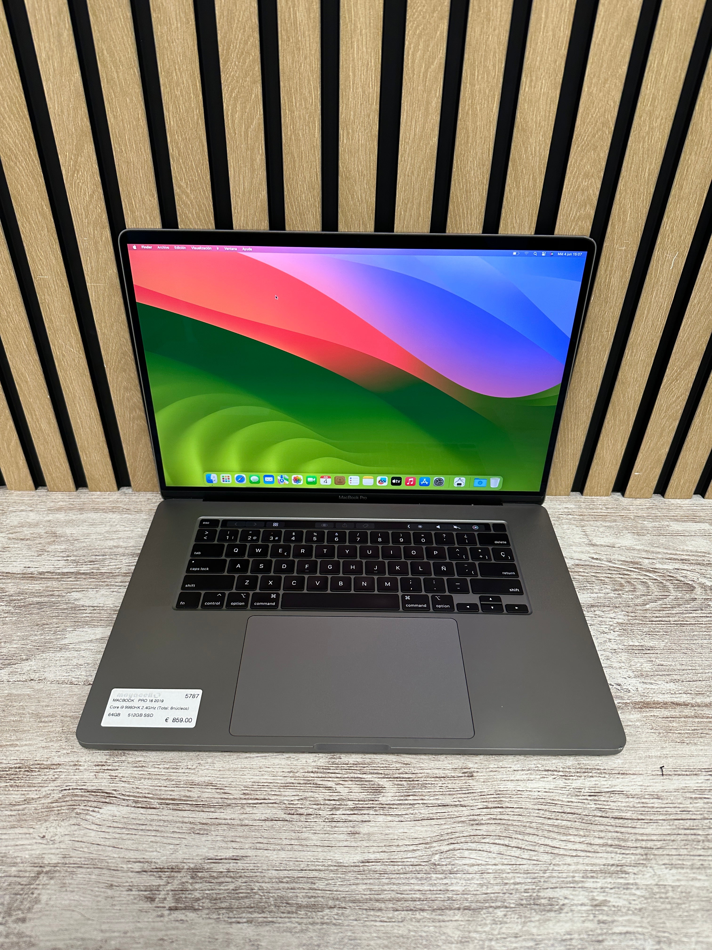 MacBook Pro 16" 2019 i9 64gb 512gb SSD