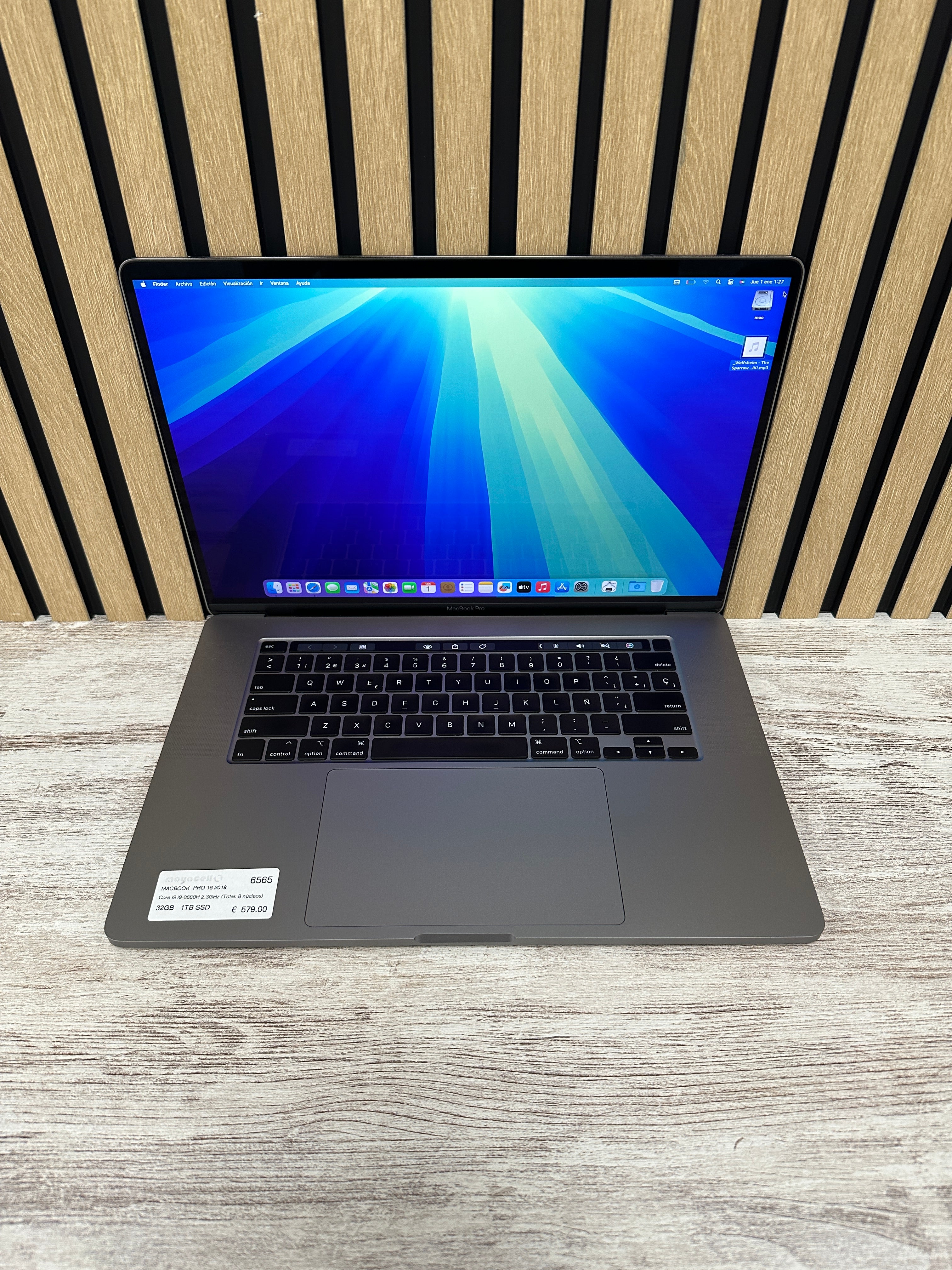 MacBook Pro 16" 2019 i9 32gb 1tb SSD