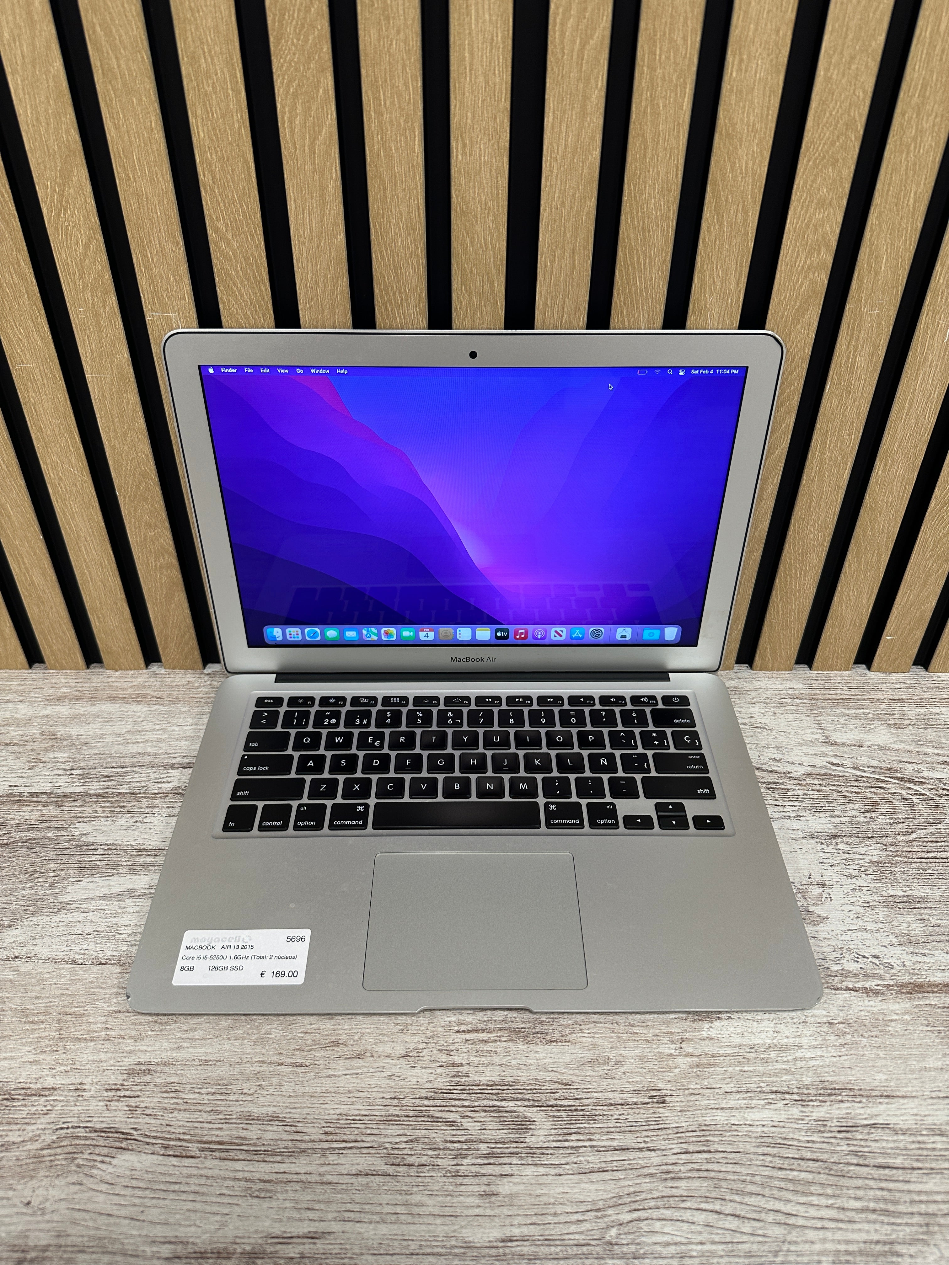 MacBook Air 13" 2015 i5 8gb 128gb SSD