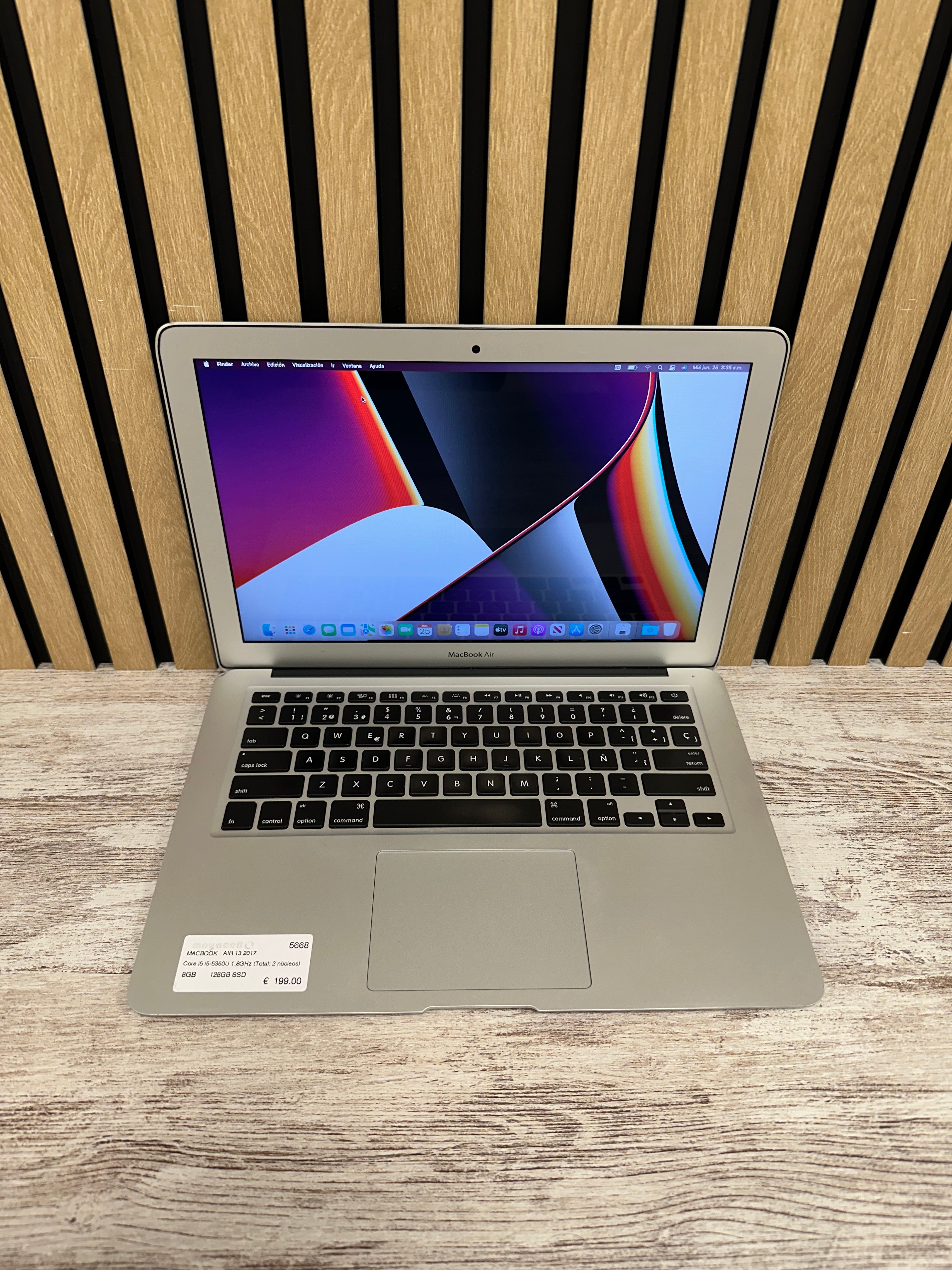 MacBook Air 13" 2017 i5 8gb 128gb SSD