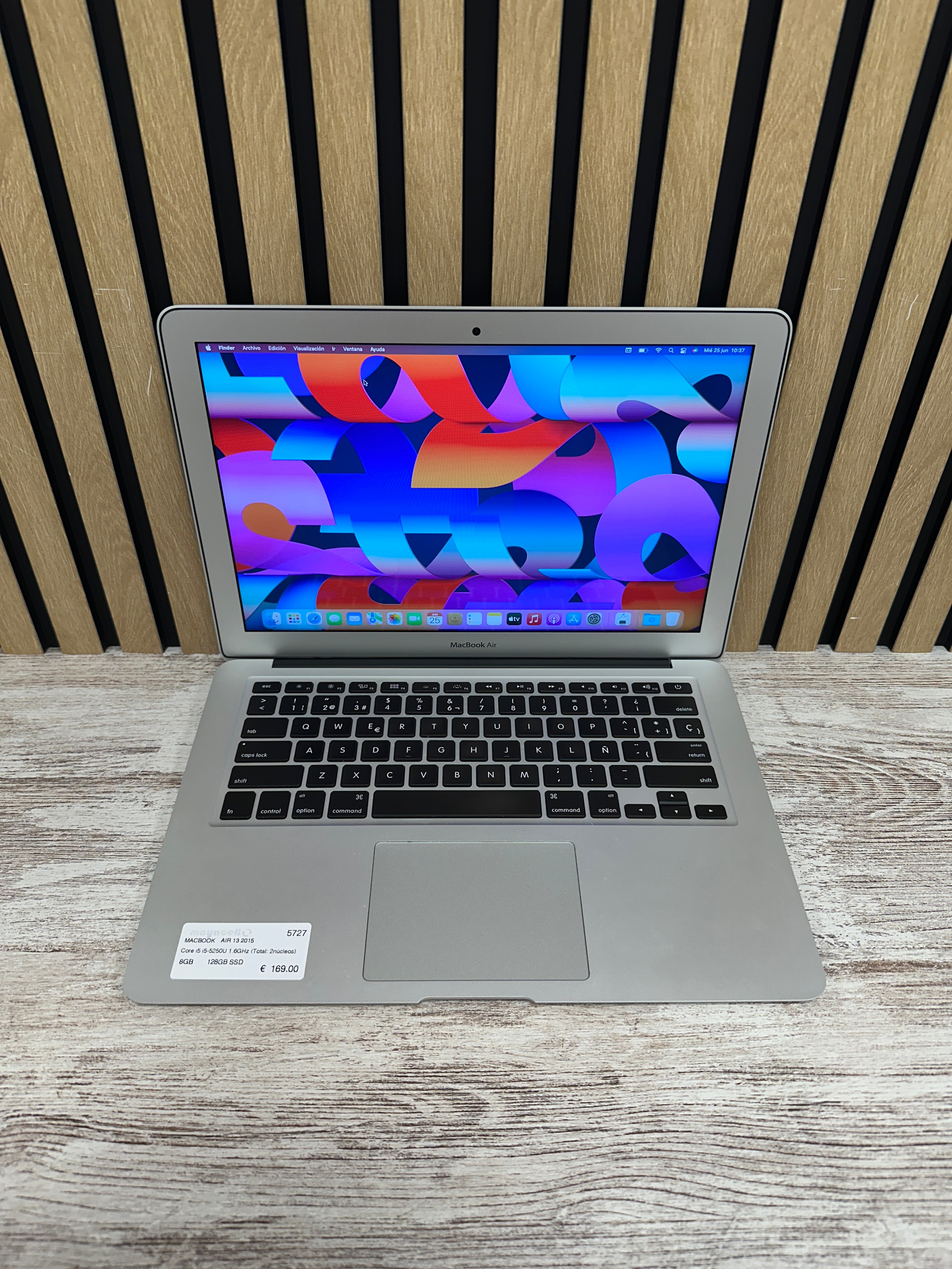 MacBook Air 13" 2015 i5 8gb 128gb SSD
