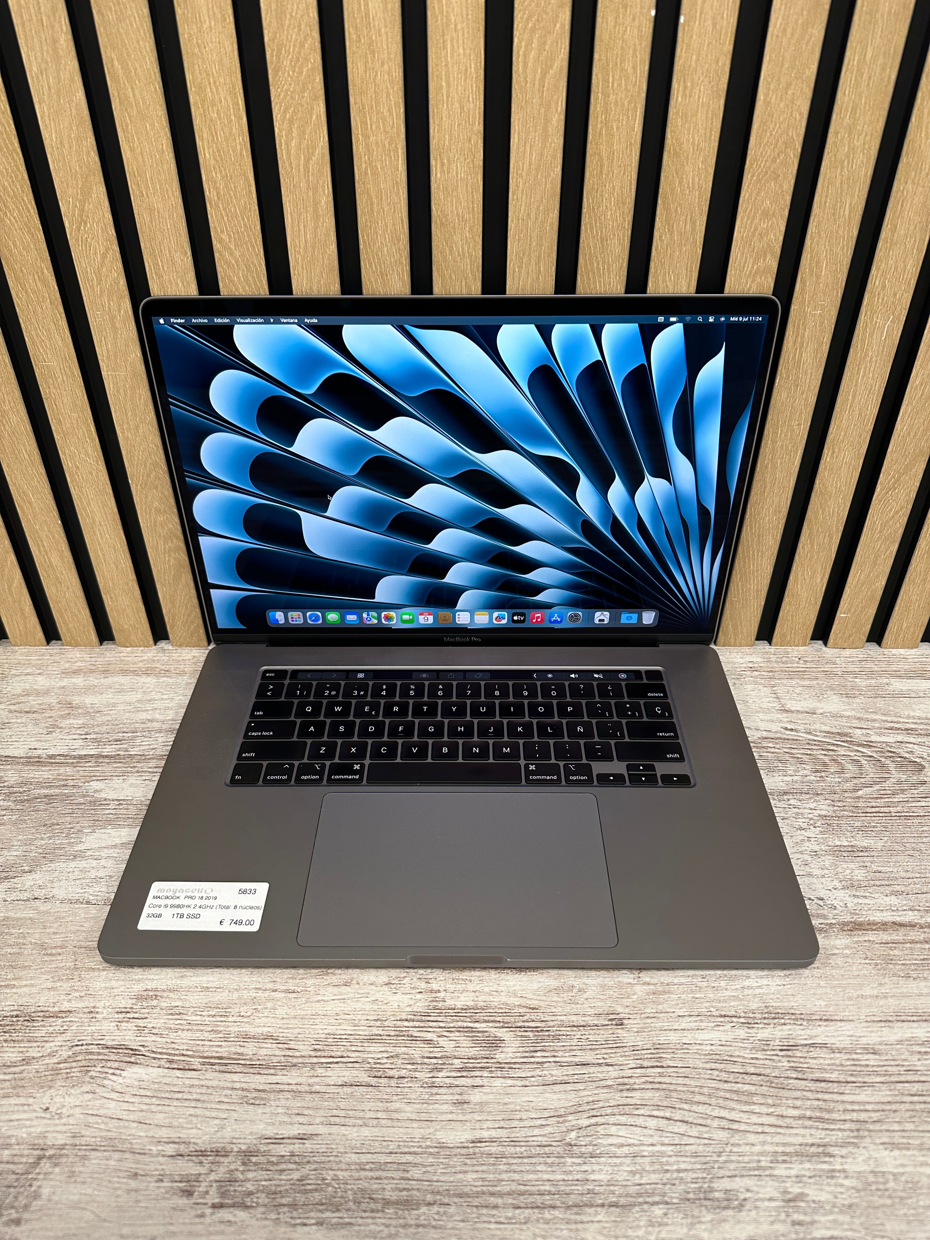 MacBook Pro 16" 2019 i9 32gb 1tb SSD