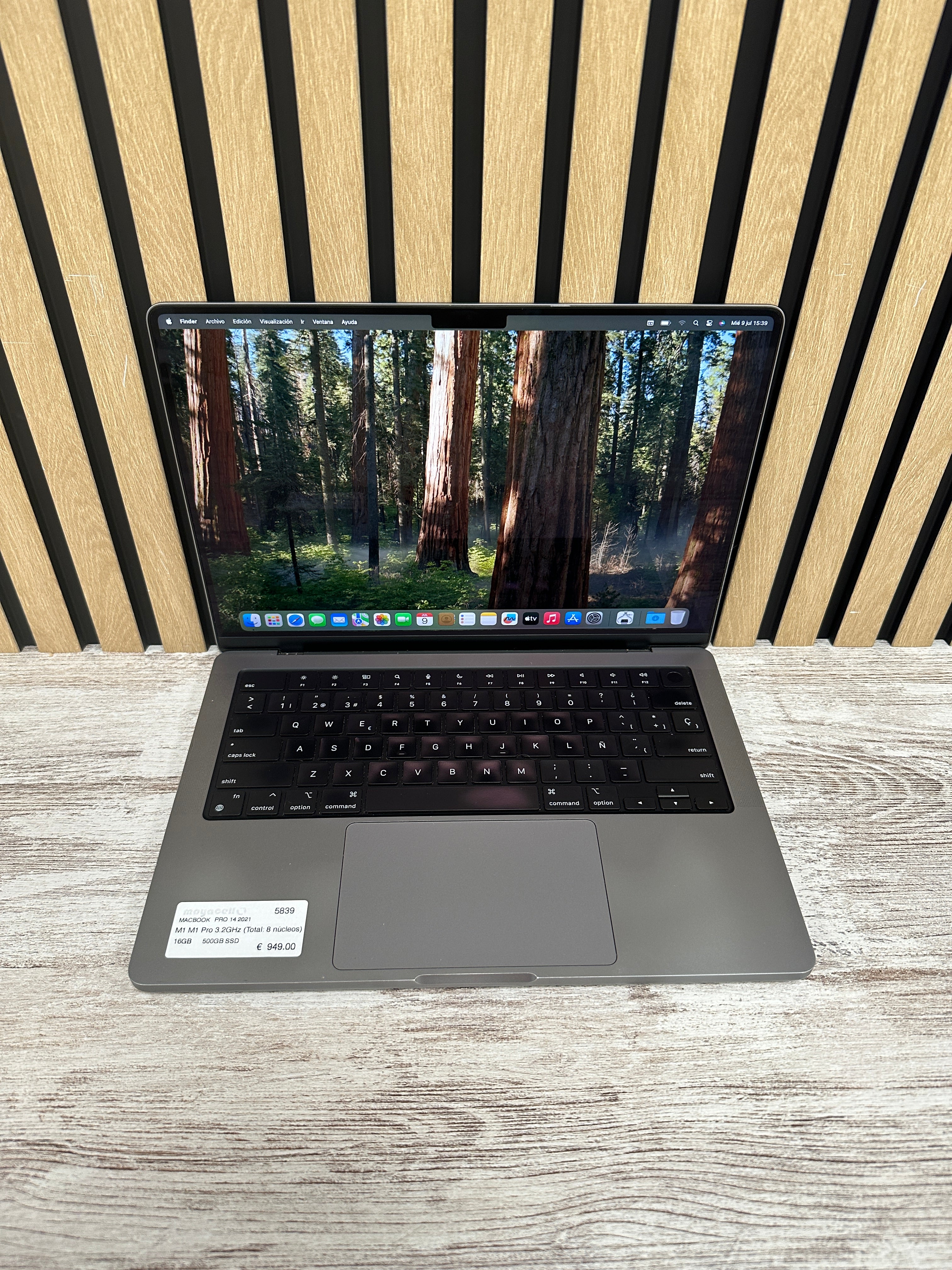 MacBook Pro 14" 2021 M1 PRO 16gb 500gb SSD