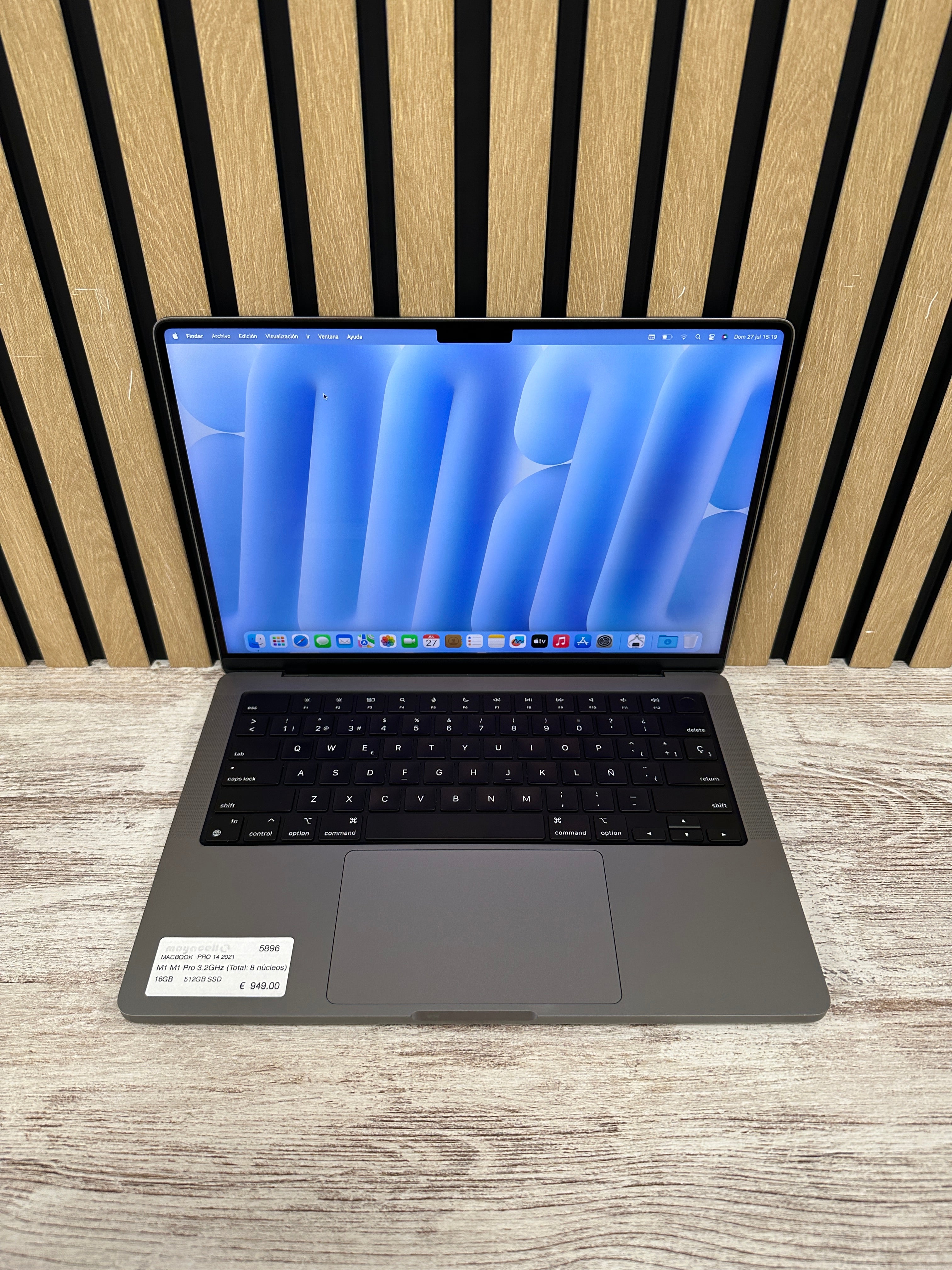 MacBook Pro 14" 2021 M1 PRO 16gb 512gb SSD