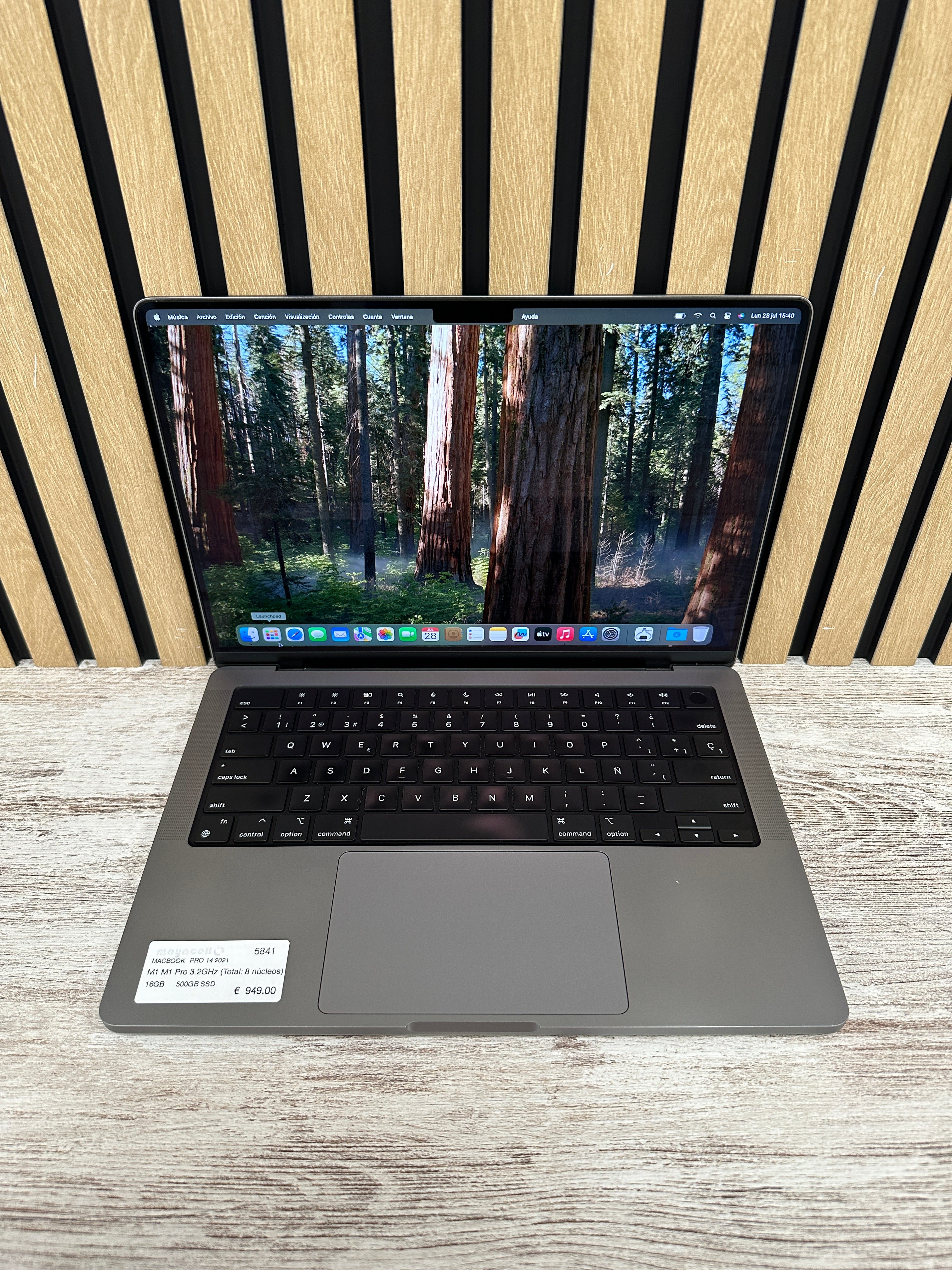 MacBook Pro 14" 2021 M1 PRO 16gb 500gb SSD