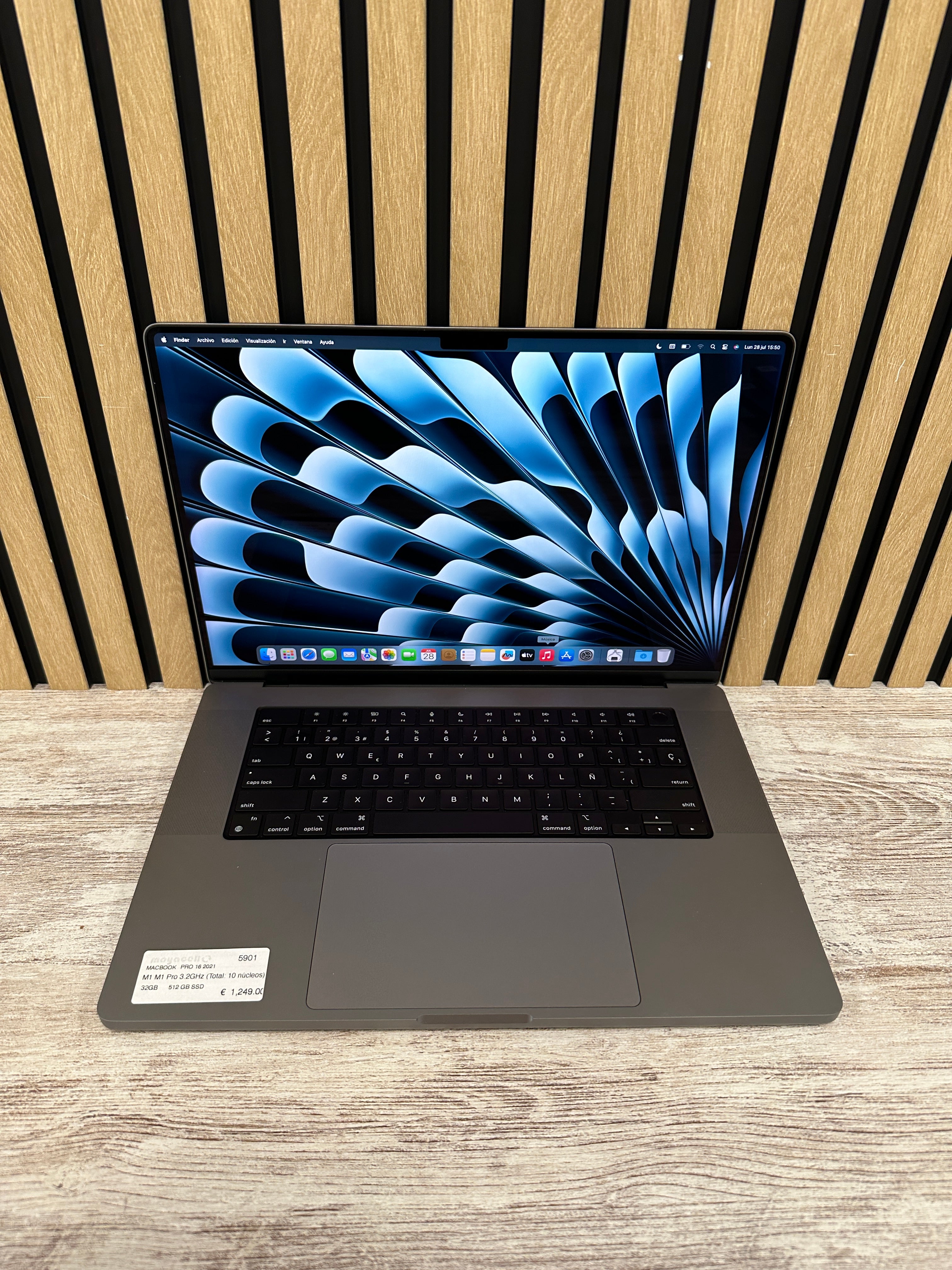 MacBook Pro 16" 2021 M1 PRO 32gb 512gb SSD