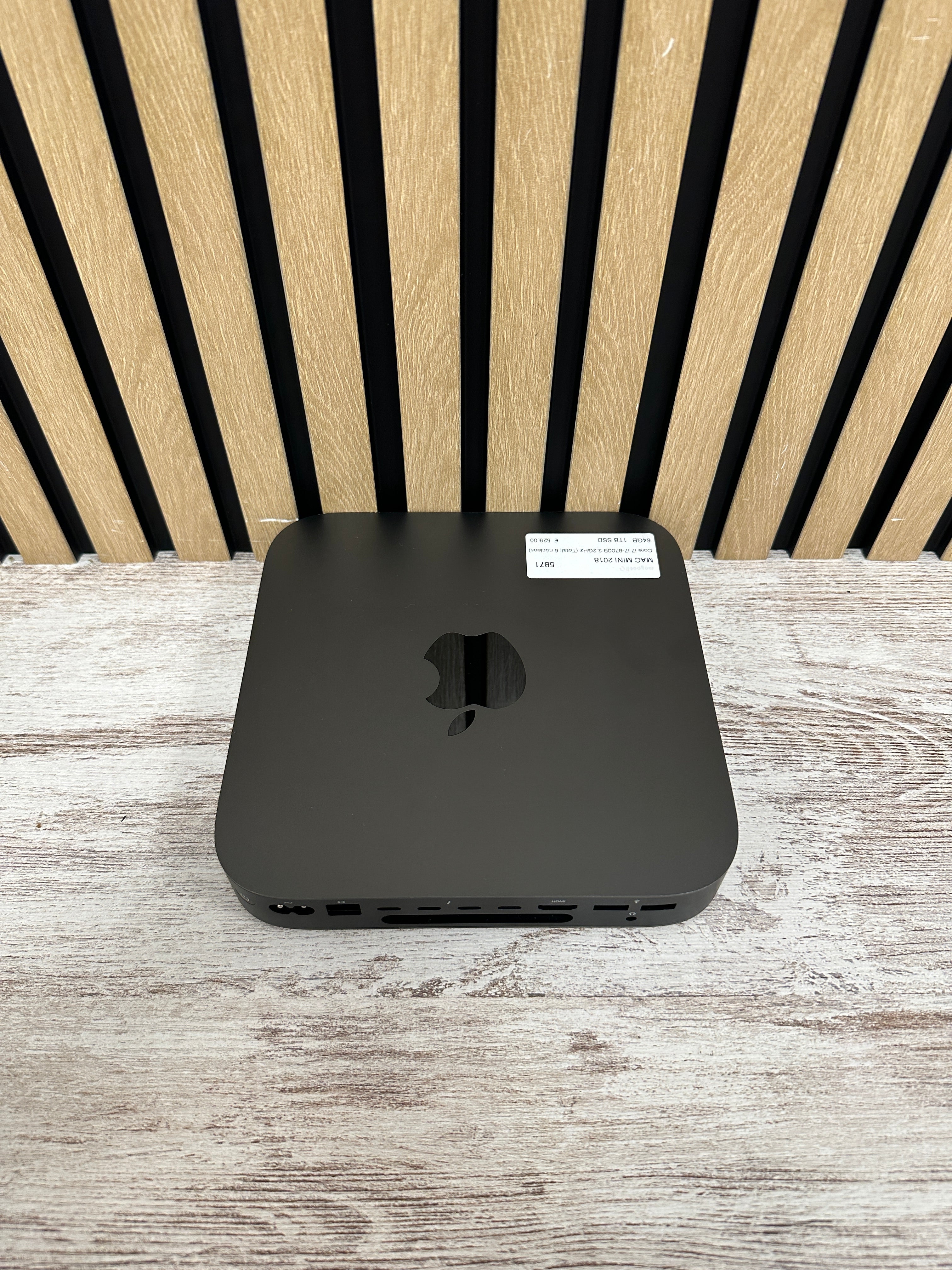 Mac Mini 2018 i7 64gb 1tb SSD