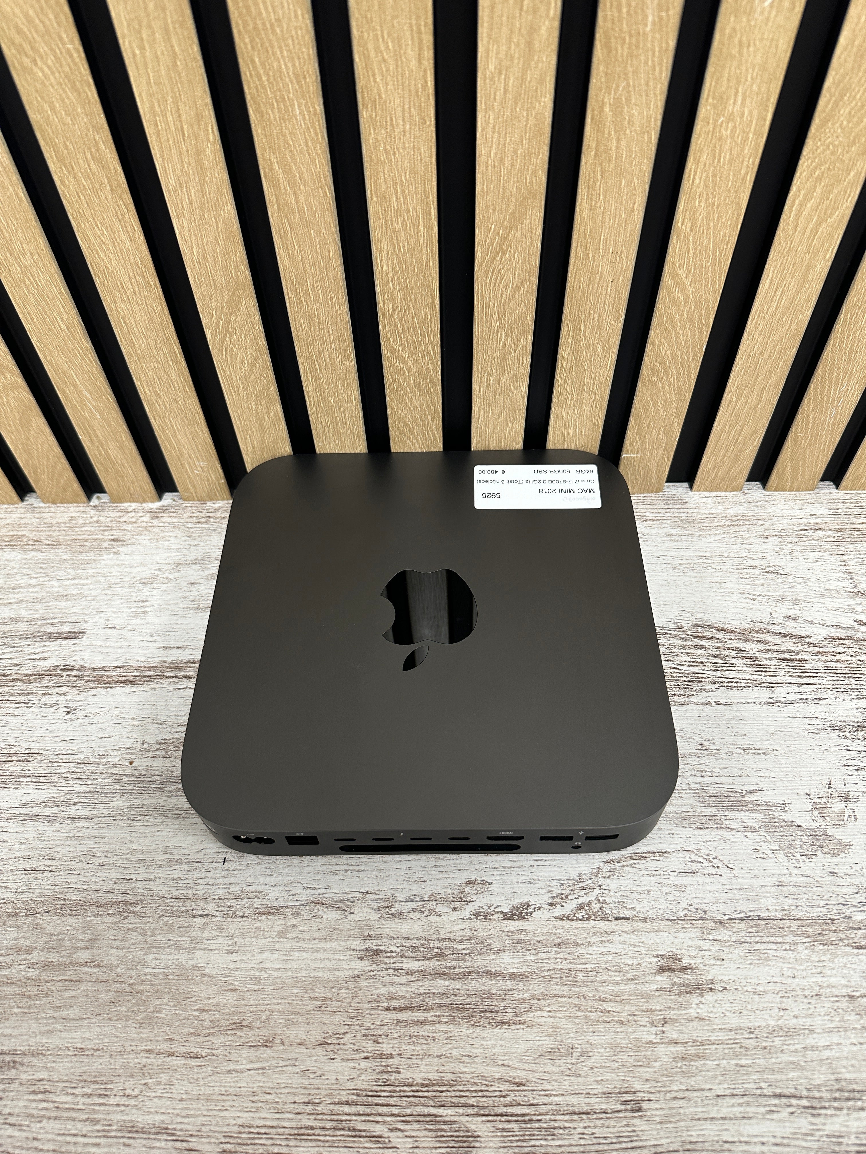 Mac Mini 2018 i7 64gb 500gb SSD