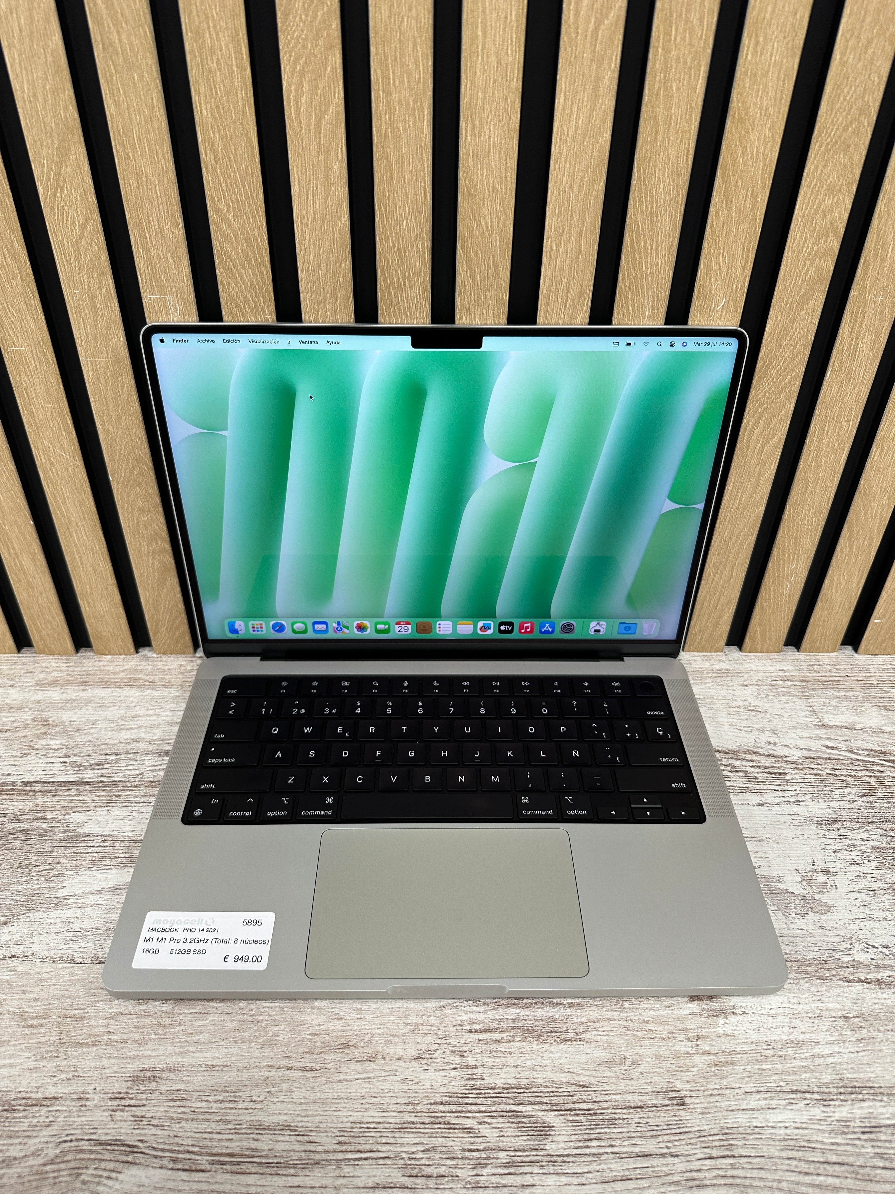 MacBook Pro 14" 2021 M1 PRO 16gb 512gb SSD