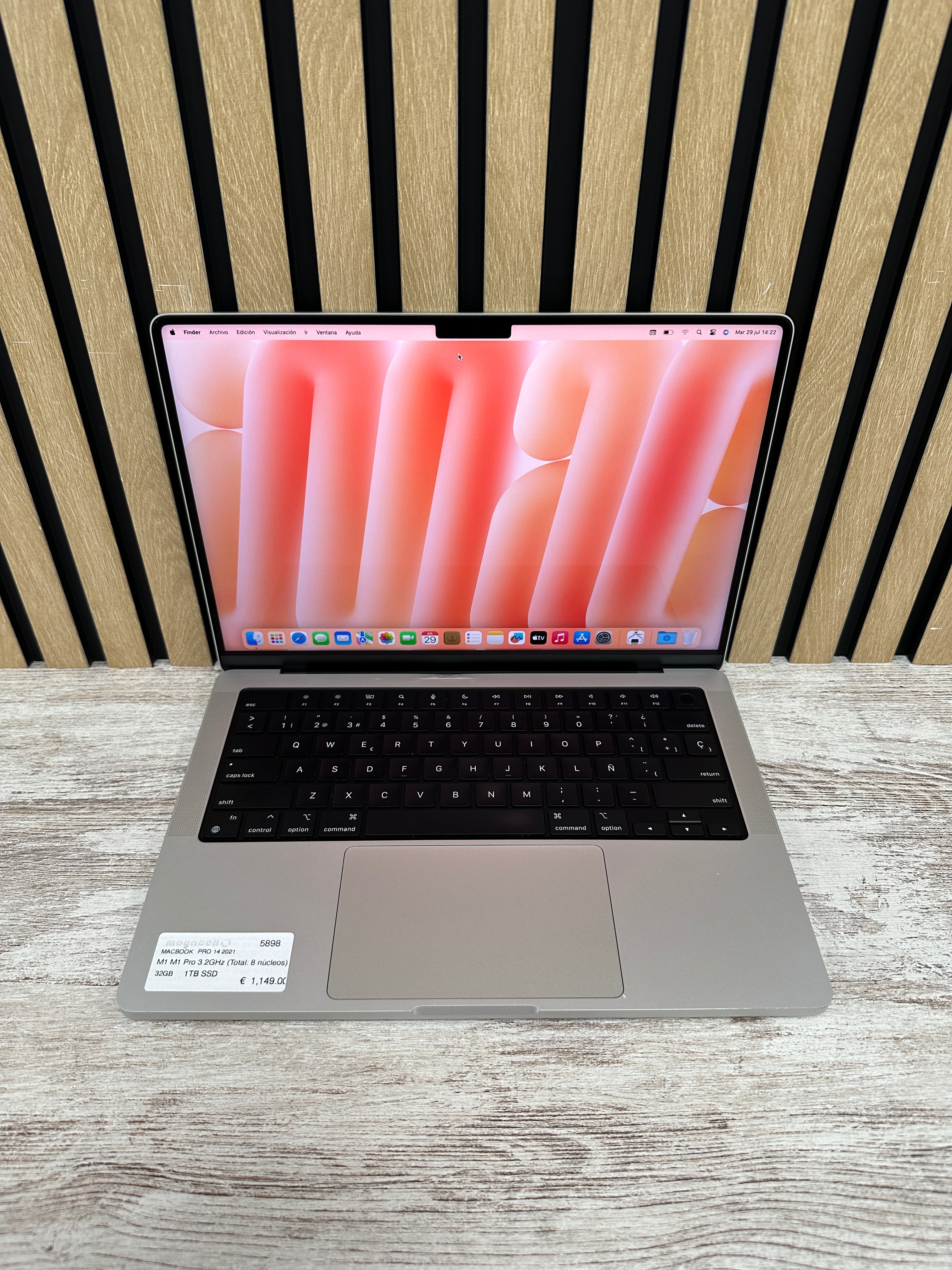 MacBook Pro 14" 2021 M1 PRO 32gb 1tb SSD