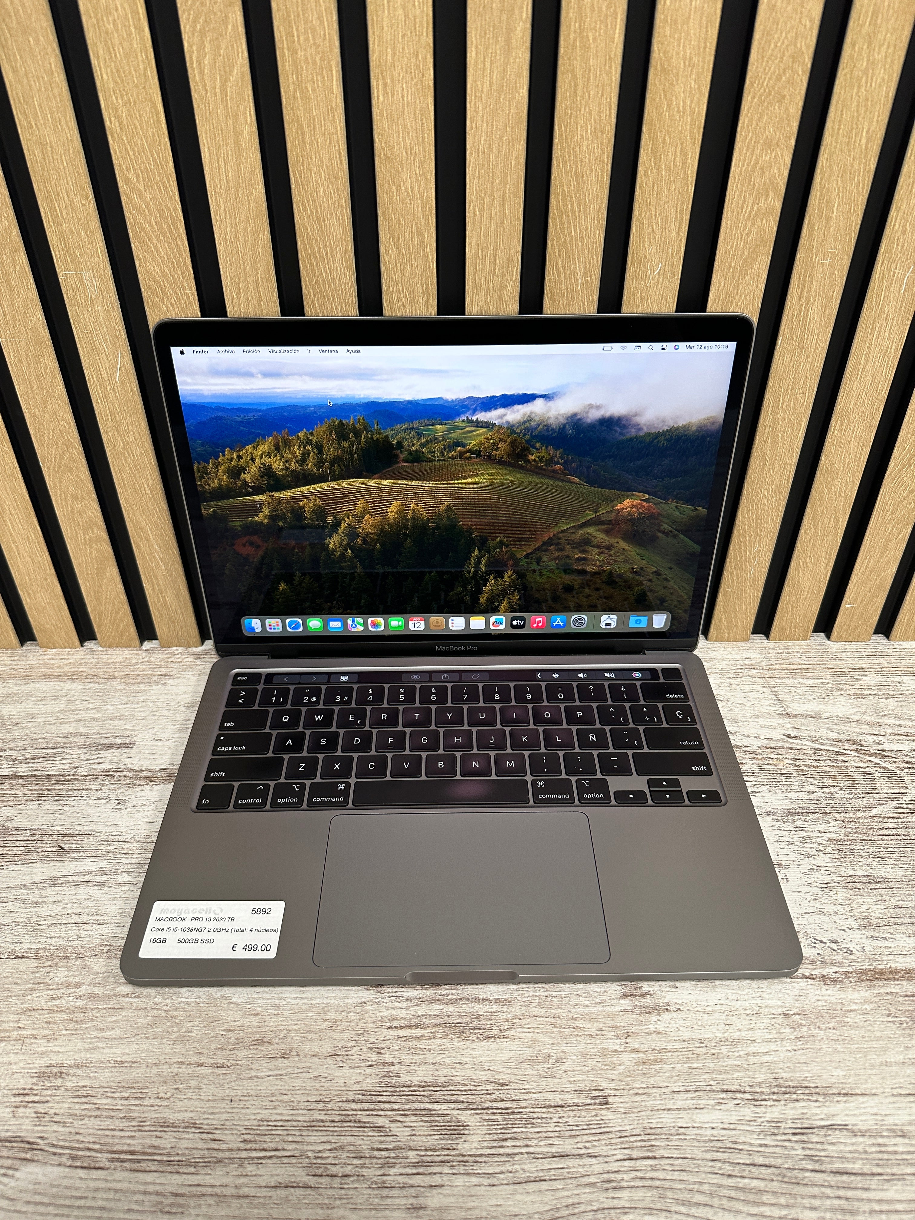 MacBook Pro 13" 2020 TB i5 16gb 500gb SSD - Moyacell