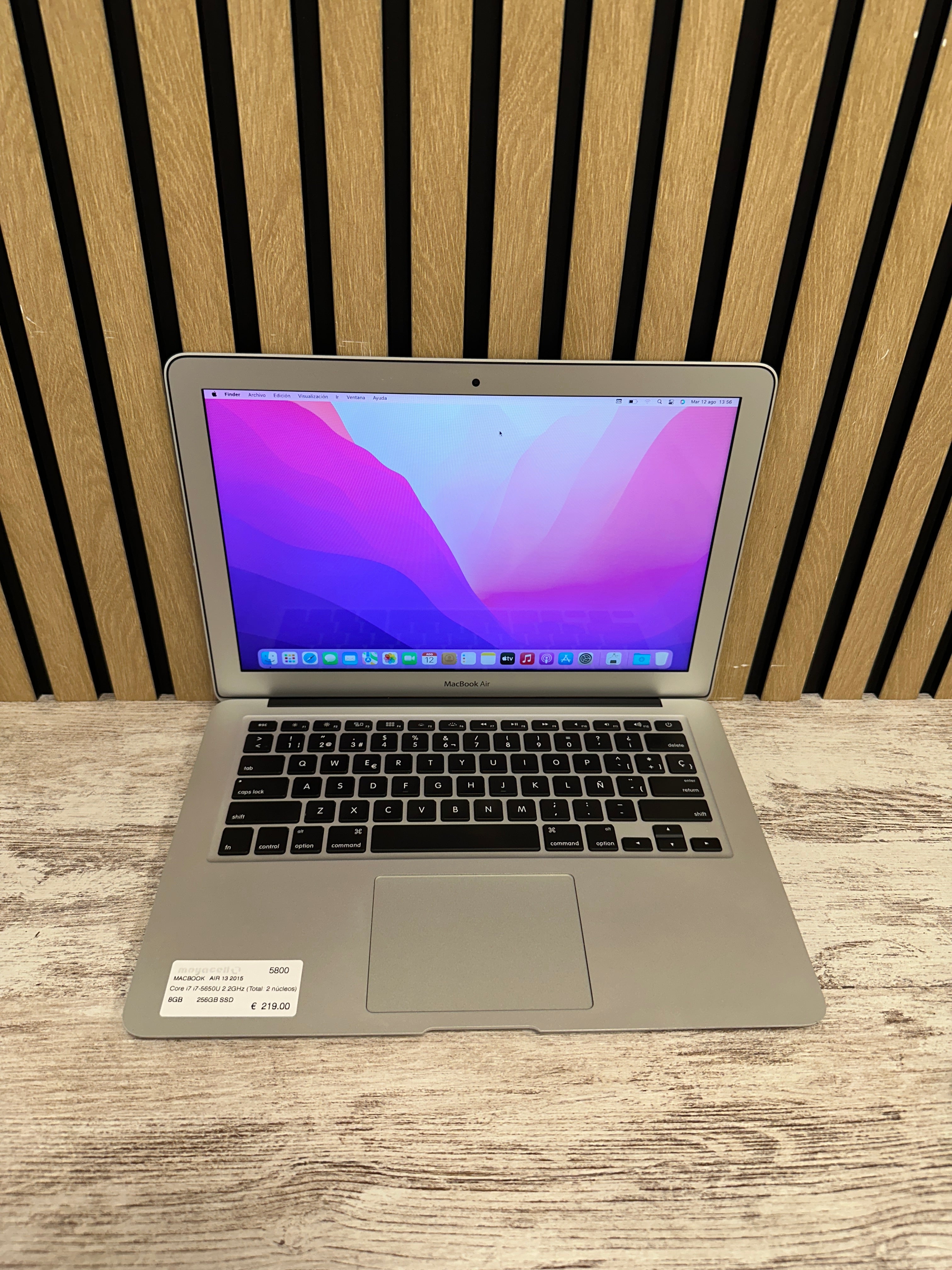 MacBook Air 13" 2015 i7 8gb 256gb SSD - Moyacell