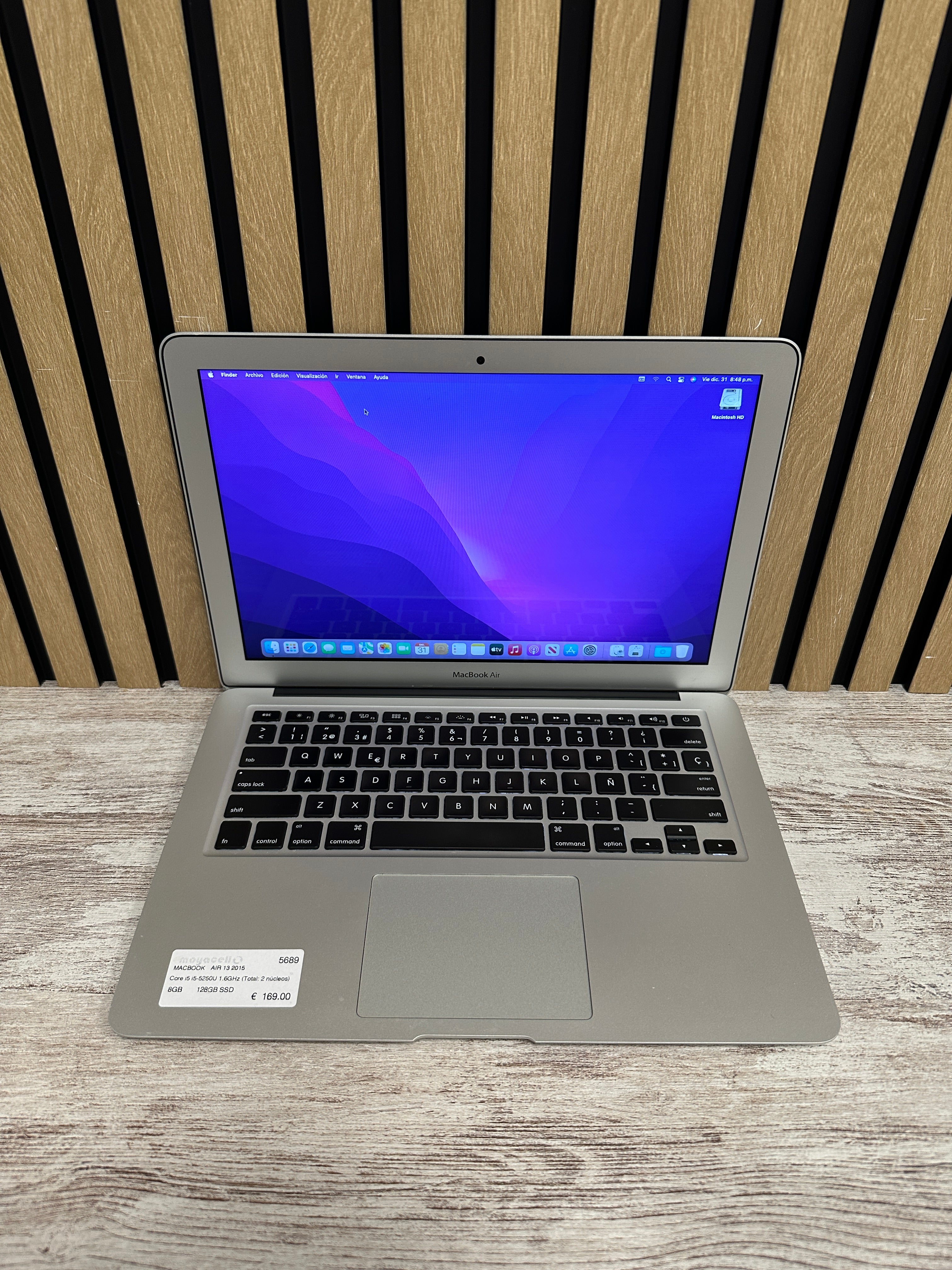 MacBook Air 13" 2015 i5 8gb 128gb SSD - Moyacell