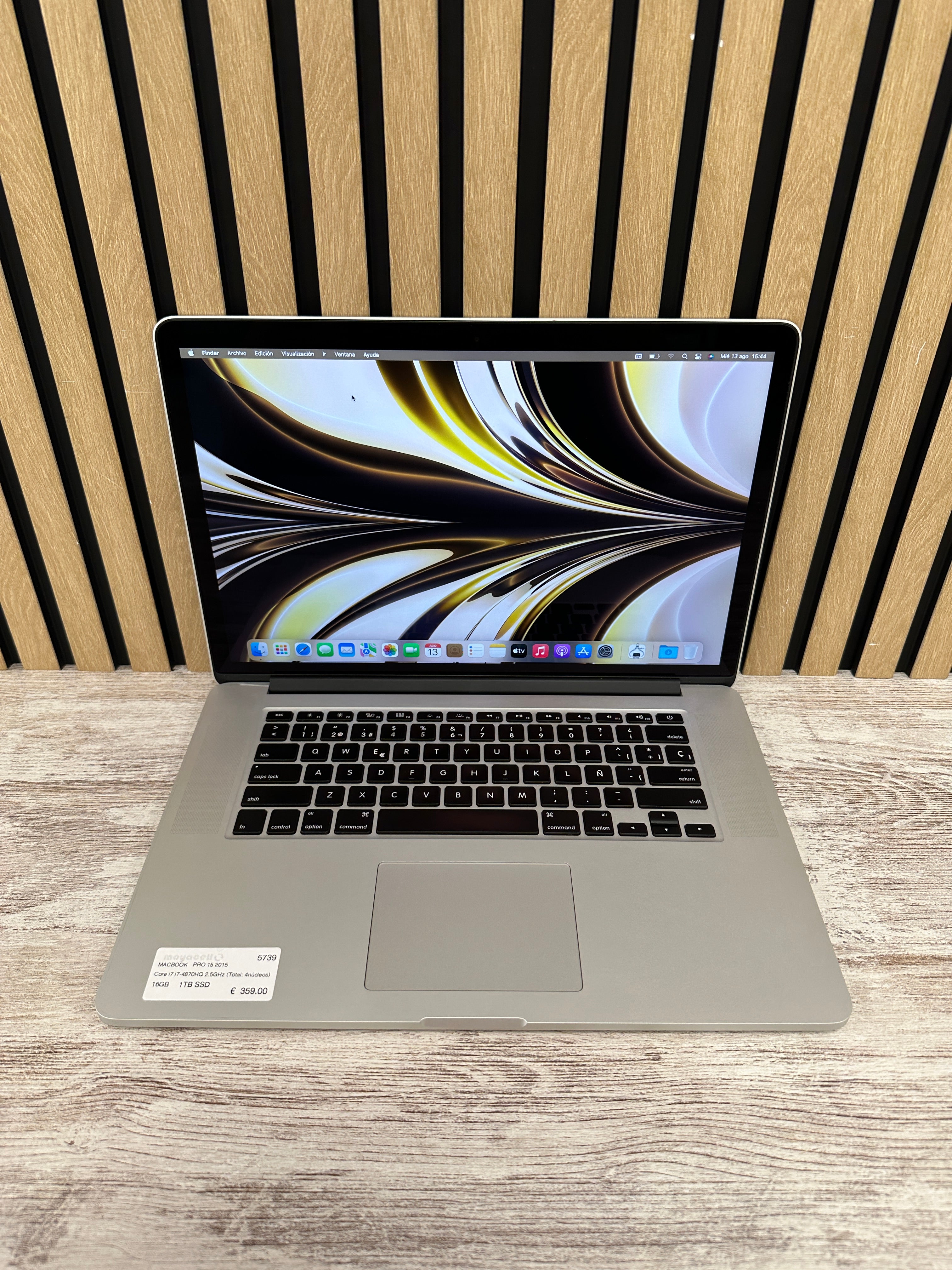 MacBook Pro 15" 2015 i7 16gb 1tb SSD - Moyacell