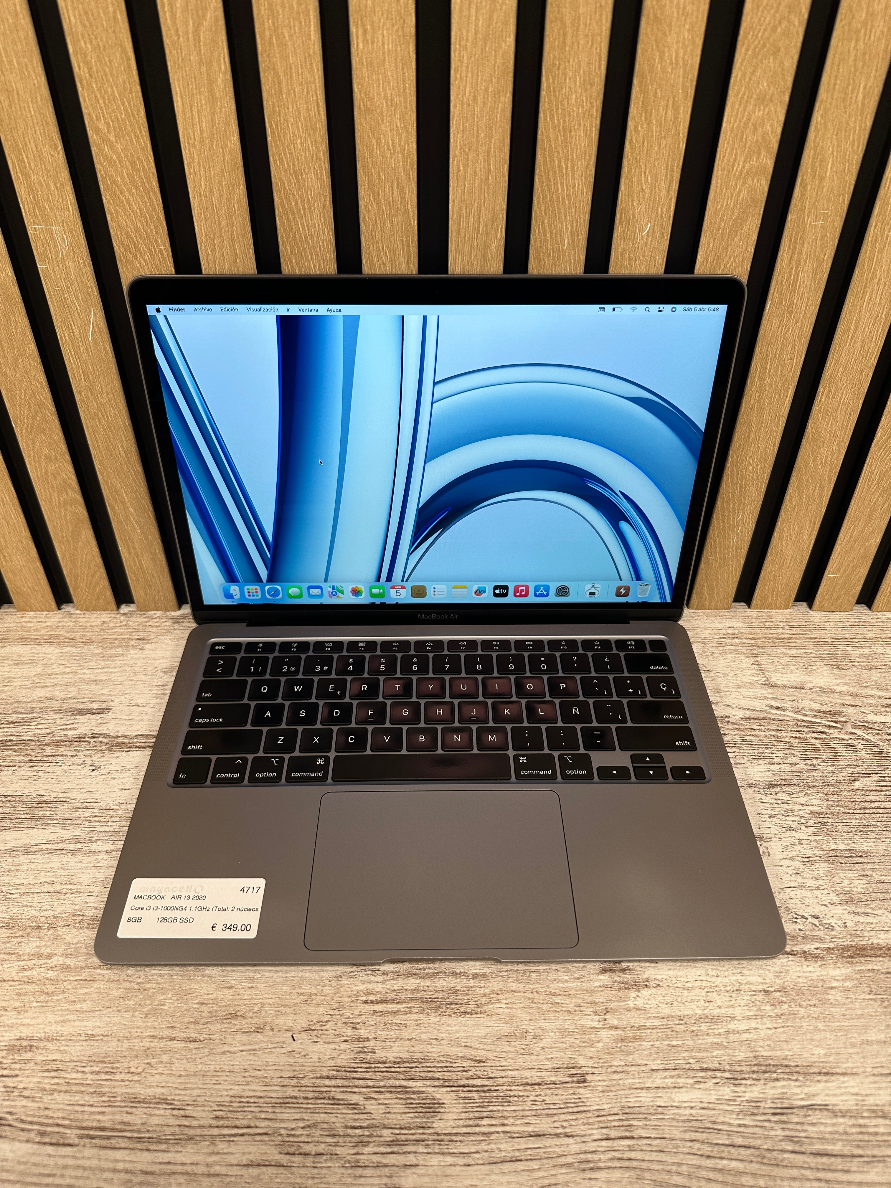 MacBook Air 13" 2020 i3 8gb 128gb SSD - Moyacell