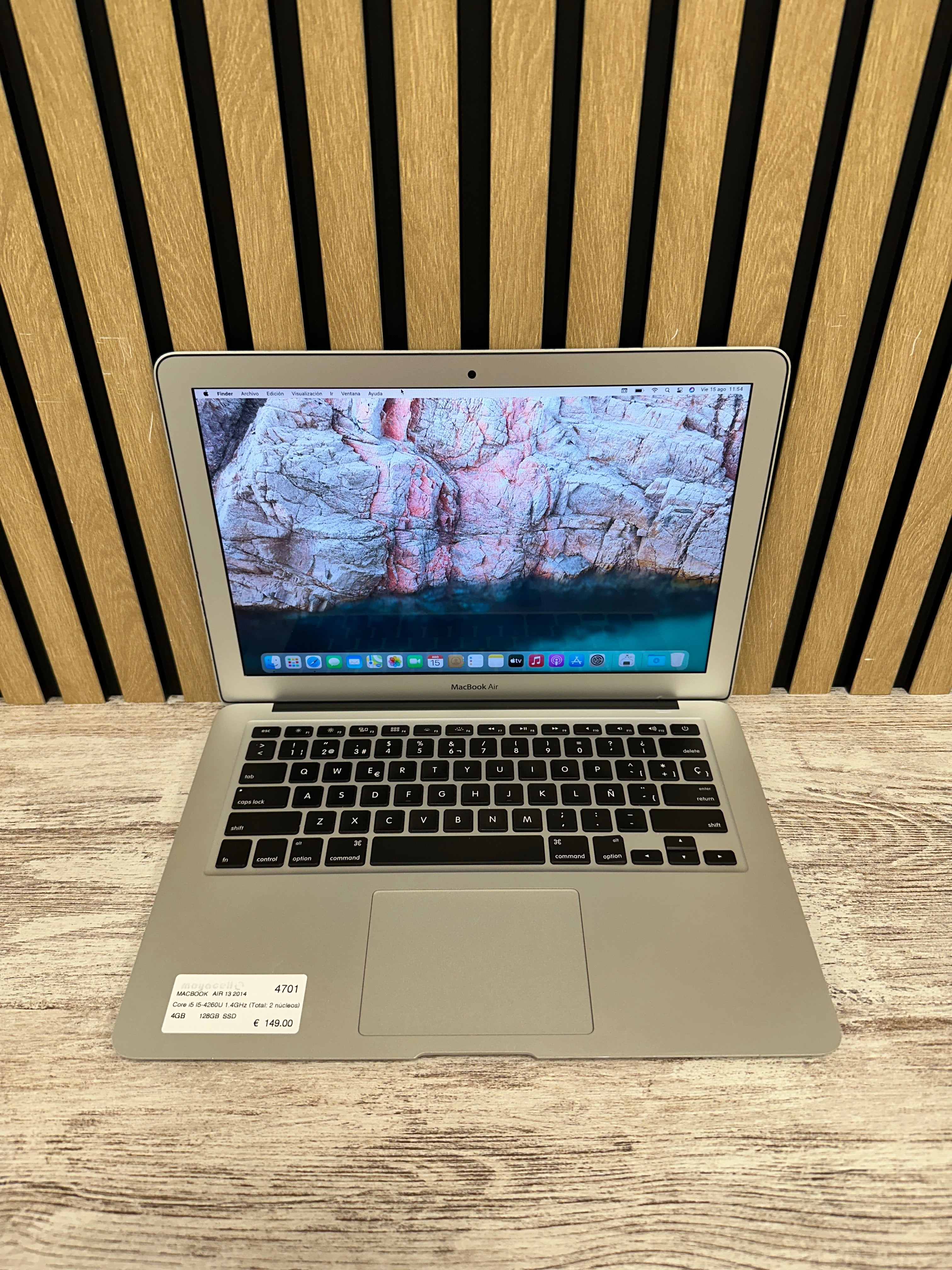 MacBook Air 13" 2014 i5 4gb 128gb SSD