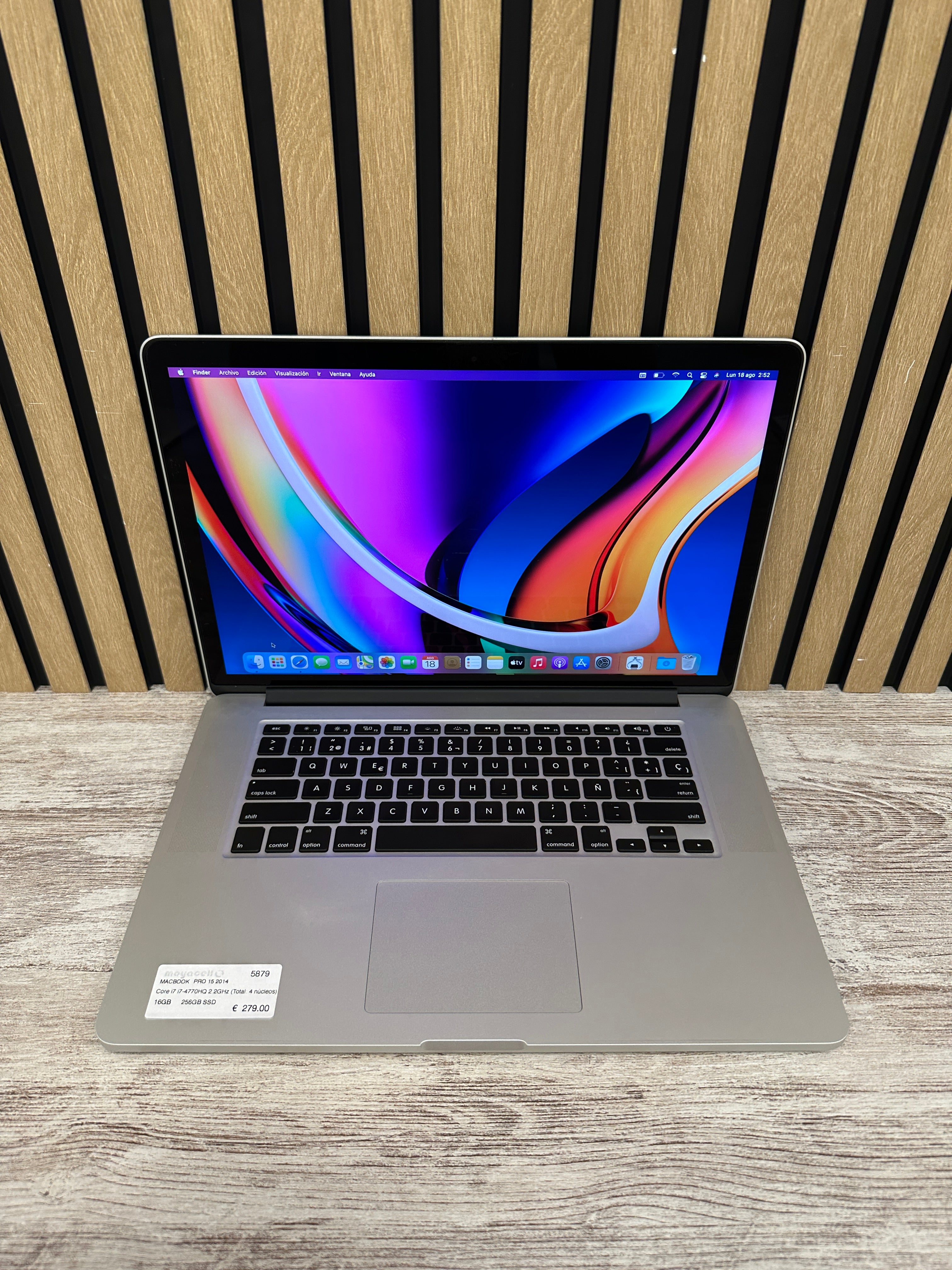 MacBook Pro 15" 2014 i7 16gb 256gb SSD - Moyacell