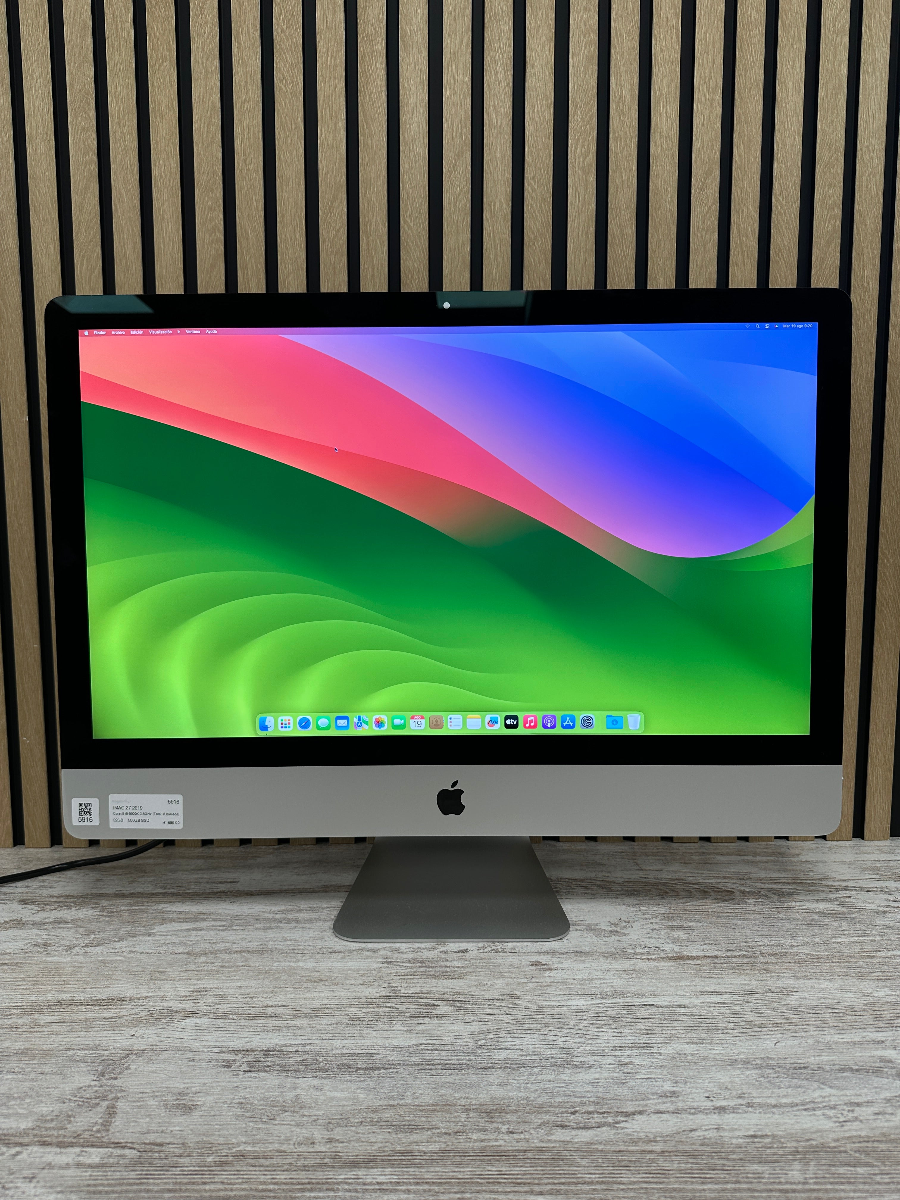 iMac 27" 2019 i9 32gb 500gb SSD - Moyacell