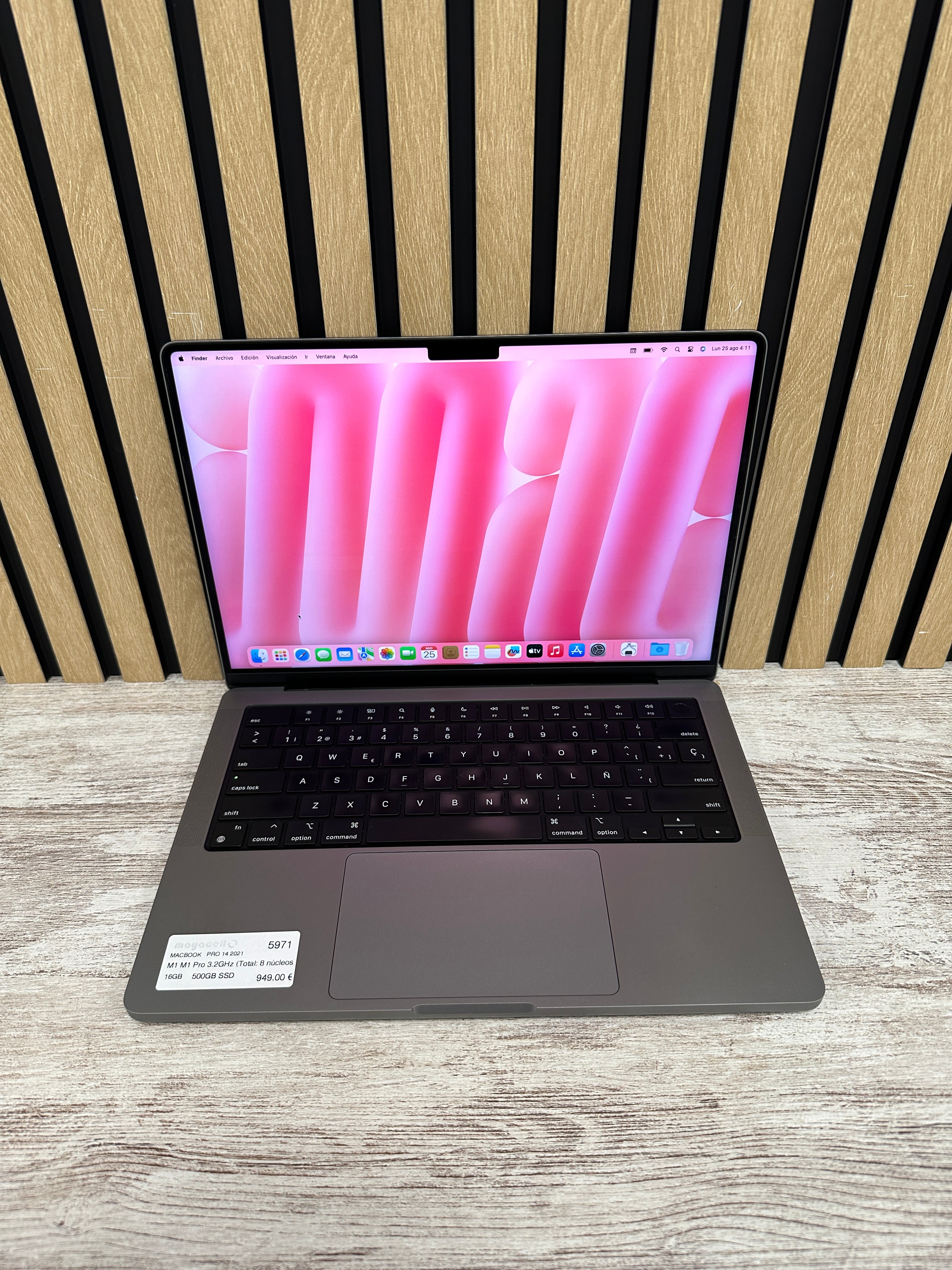 MacBook Pro 14" 2021 M1 PRO 16gb 500gb SSD