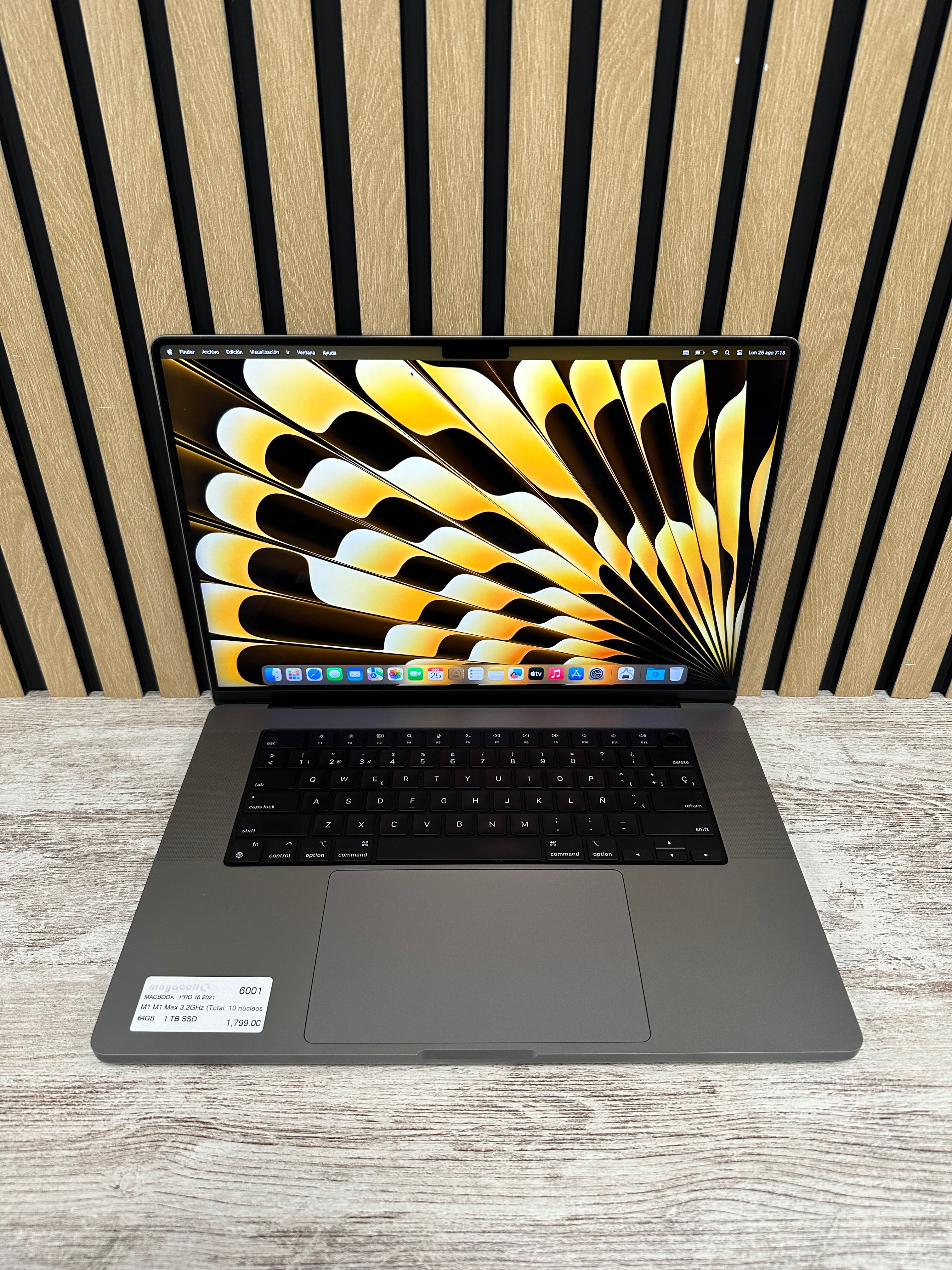 MacBook Pro 16" 2021 M1 MAX 64gb 1tb SSD