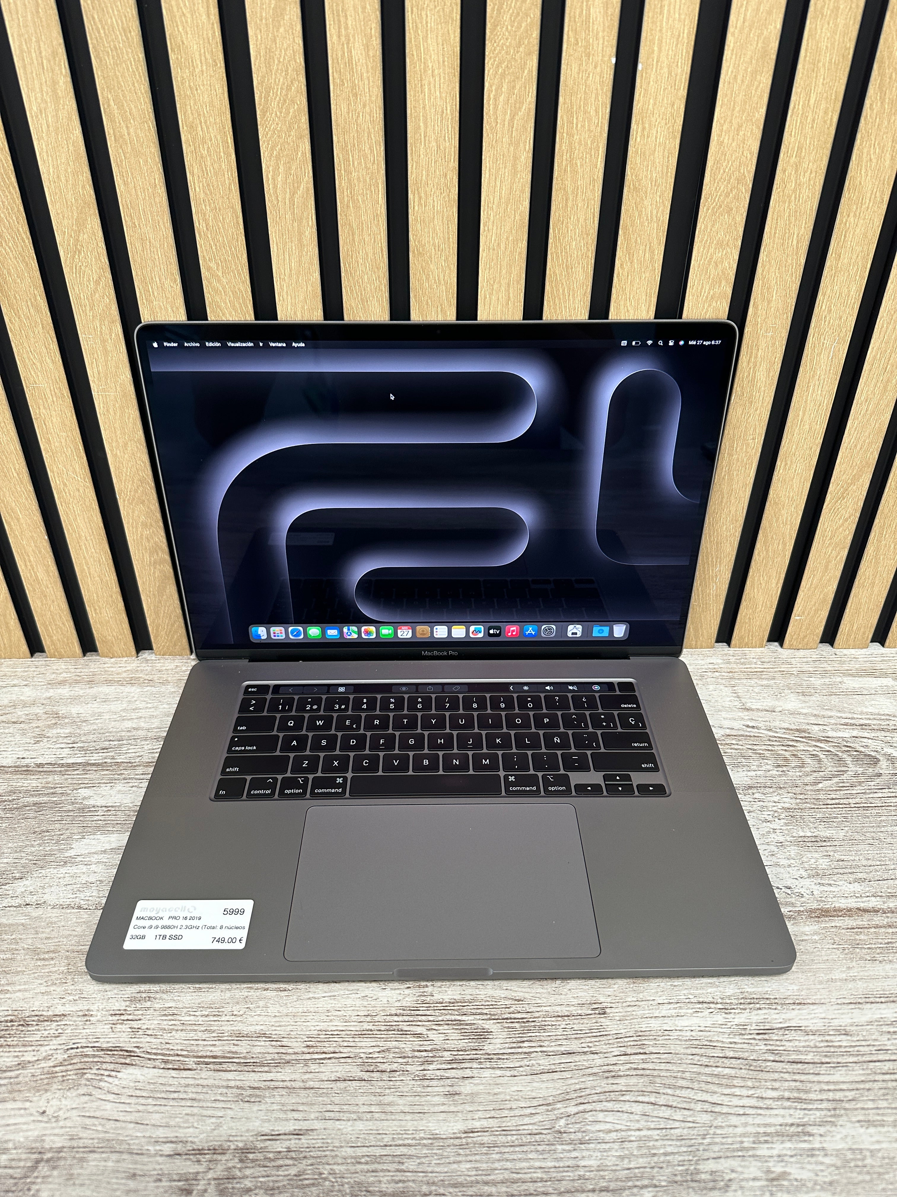 MacBook Pro 16" 2019 i9 32gb 1tb SSD